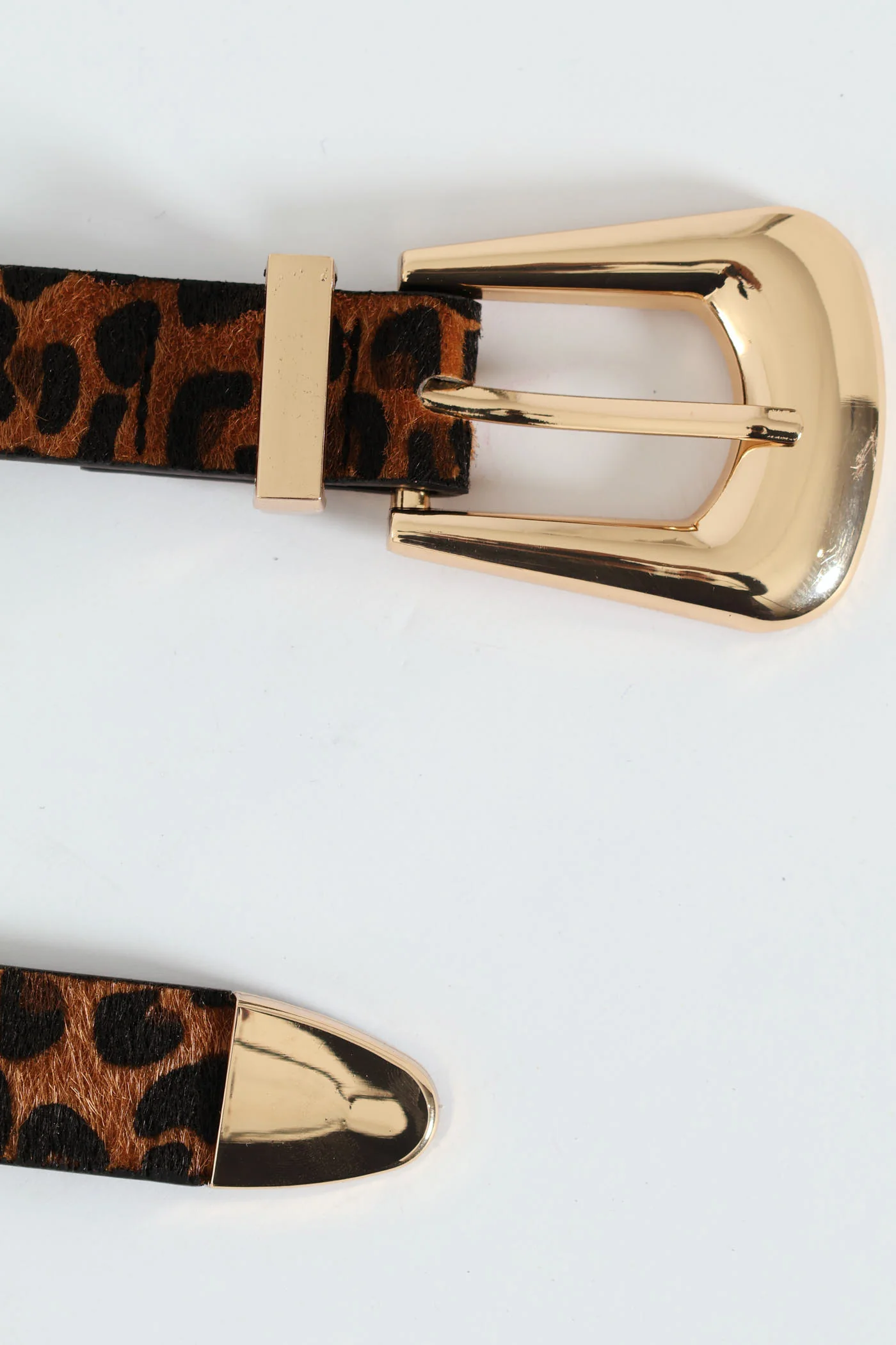 Leopard Metal Tip Belt - Multi - Image 3