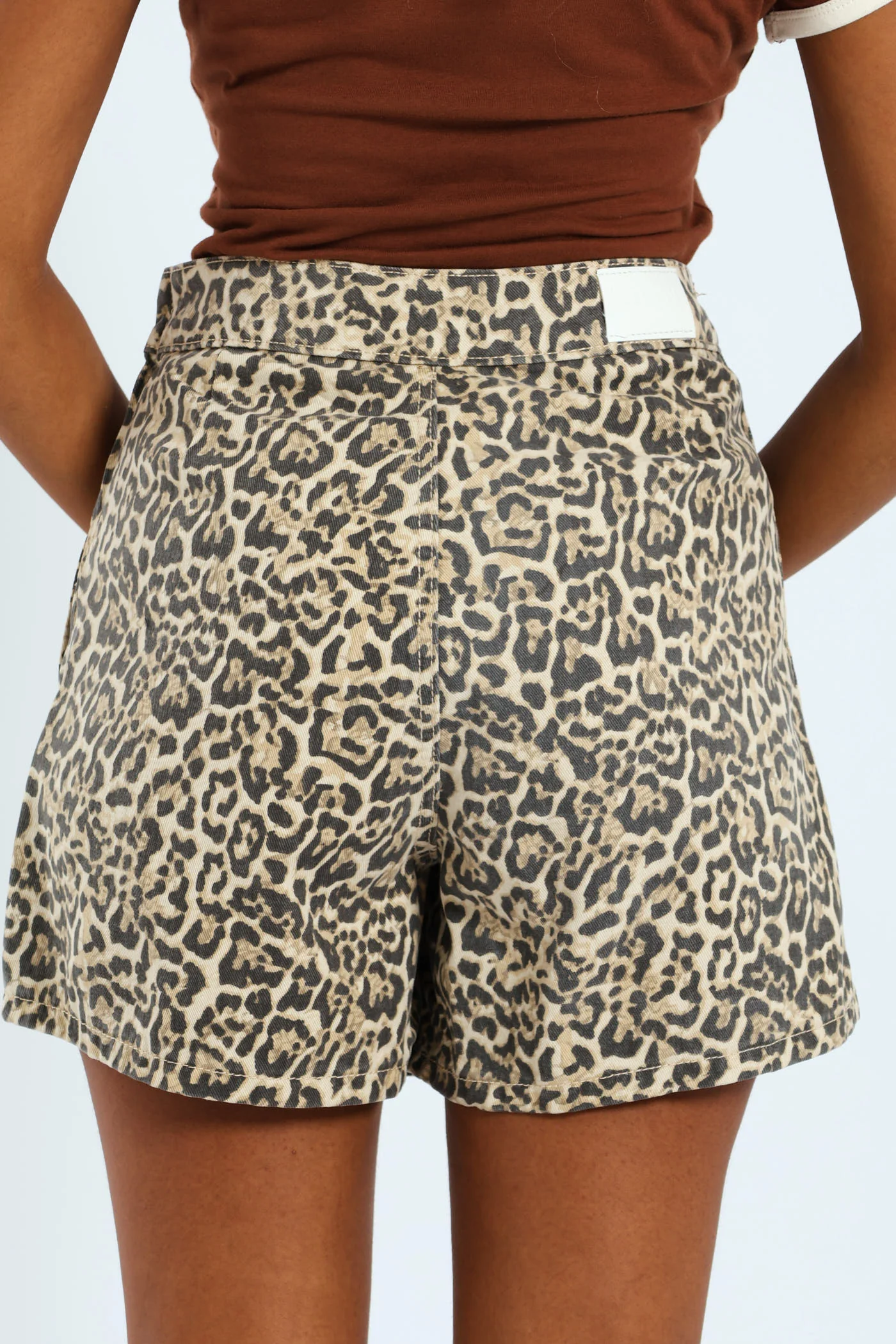 Leopard Skort - Brown - Image 2