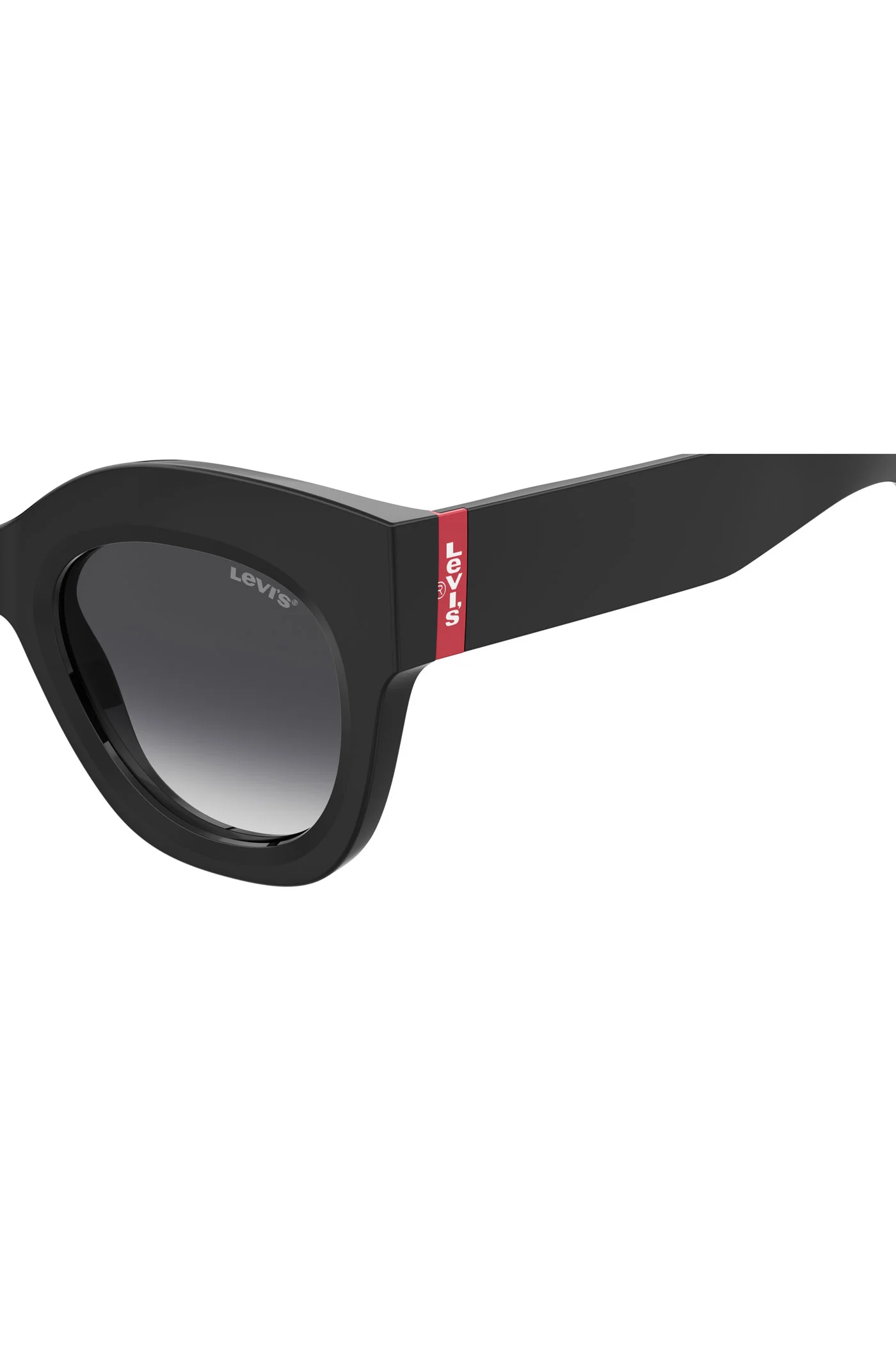Gradient Lens Sunglasses - Black - Image 4