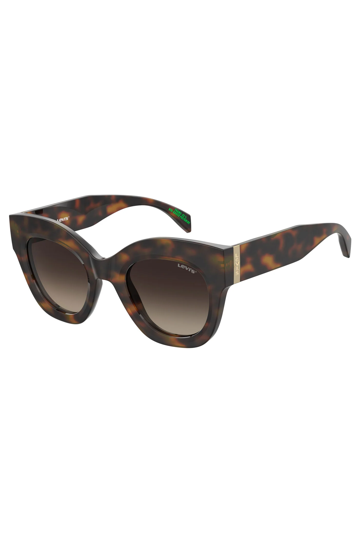 Gradient Lens Sunglasses - Brown - Image 2