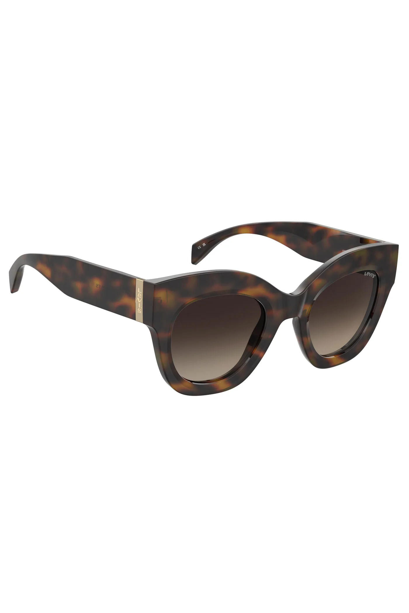Gradient Lens Sunglasses - Brown - Image 3