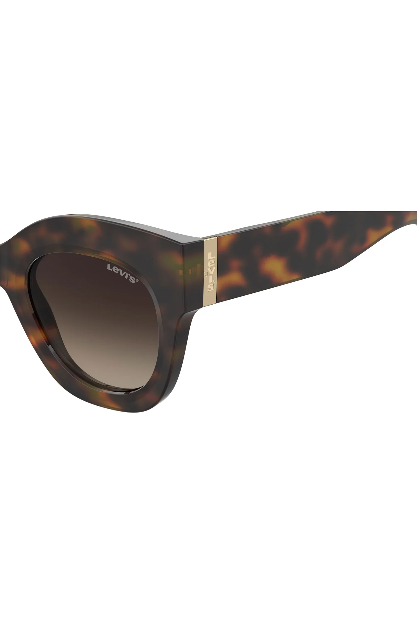 Gradient Lens Sunglasses - Brown - Image 4