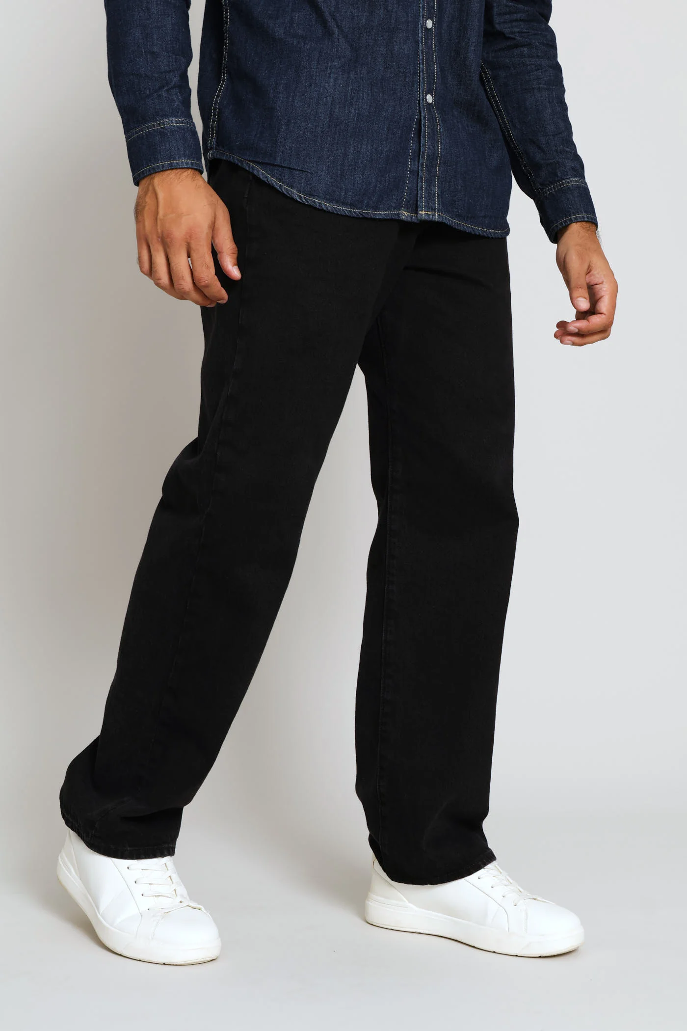 Levi 501 Big Wheels Loose Denim - Black - Image 2