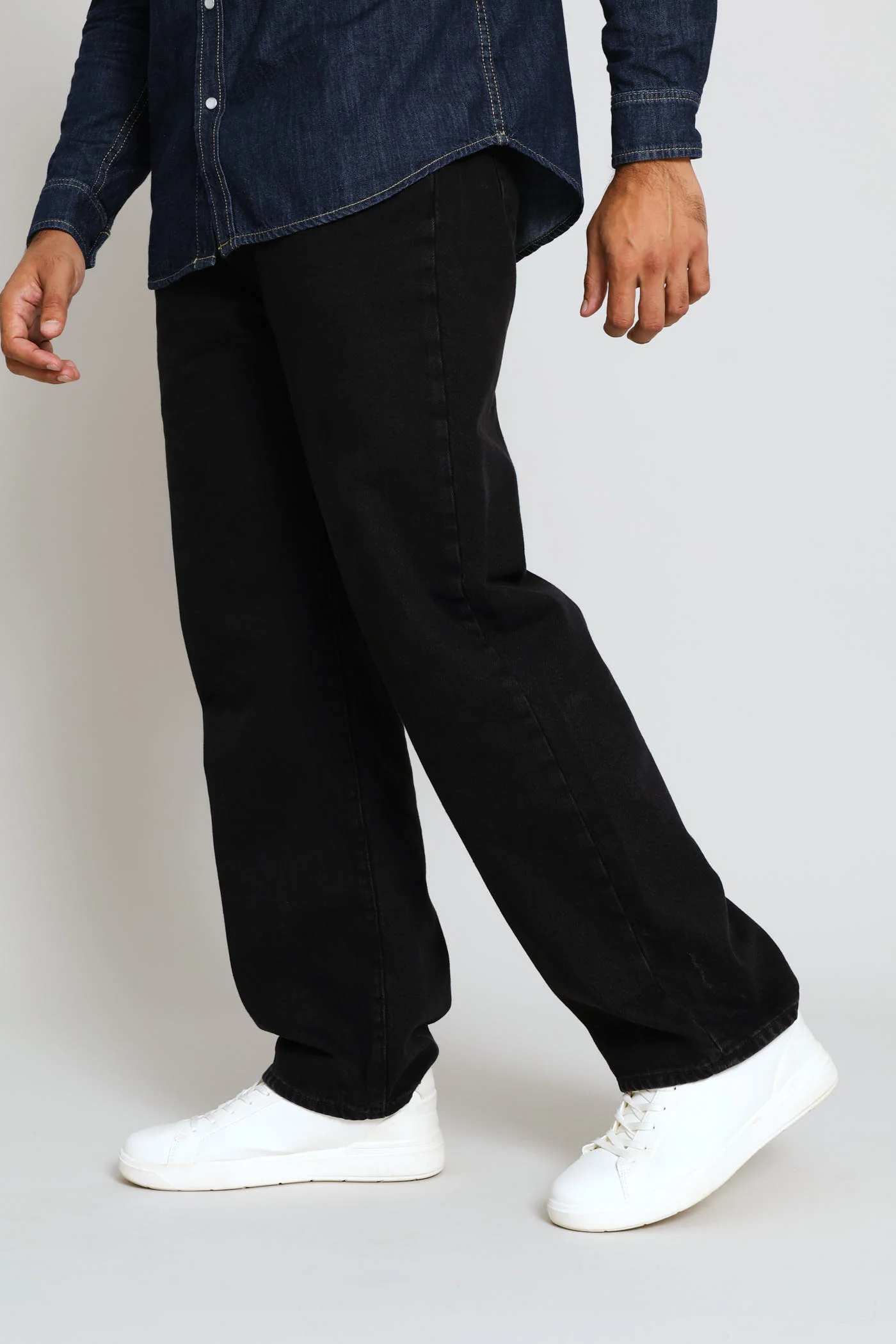 Levi 501 Big Wheels Loose Denim - Black - Image 4