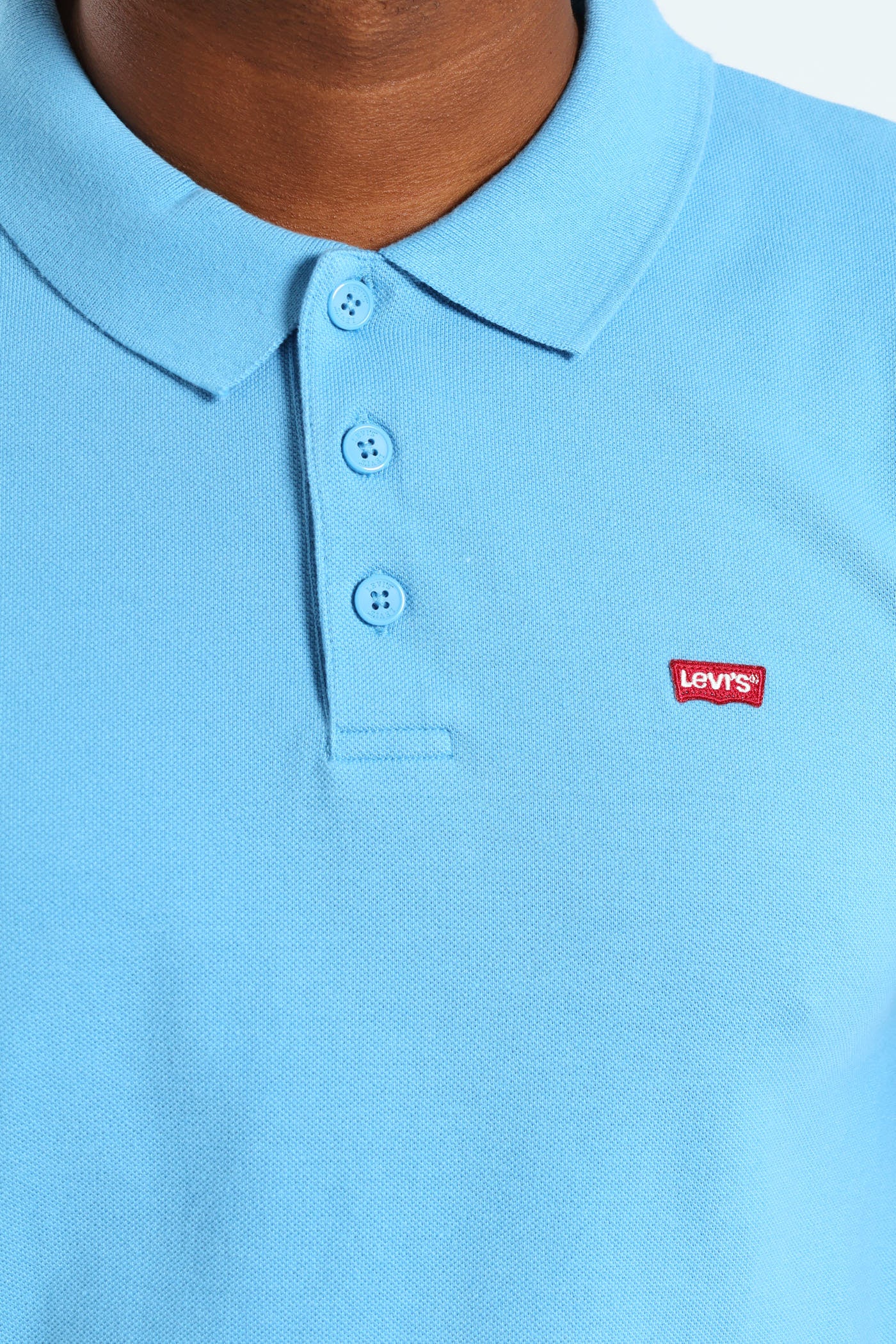 Levis Housemark Polo Golfer - Light Blue - Image 4