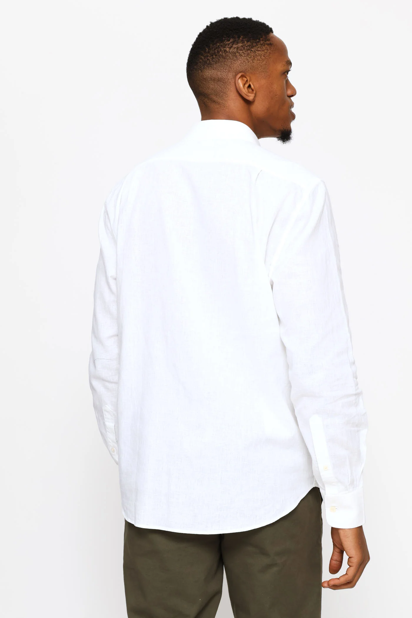 Lex Linen Shirt - White - Image 3