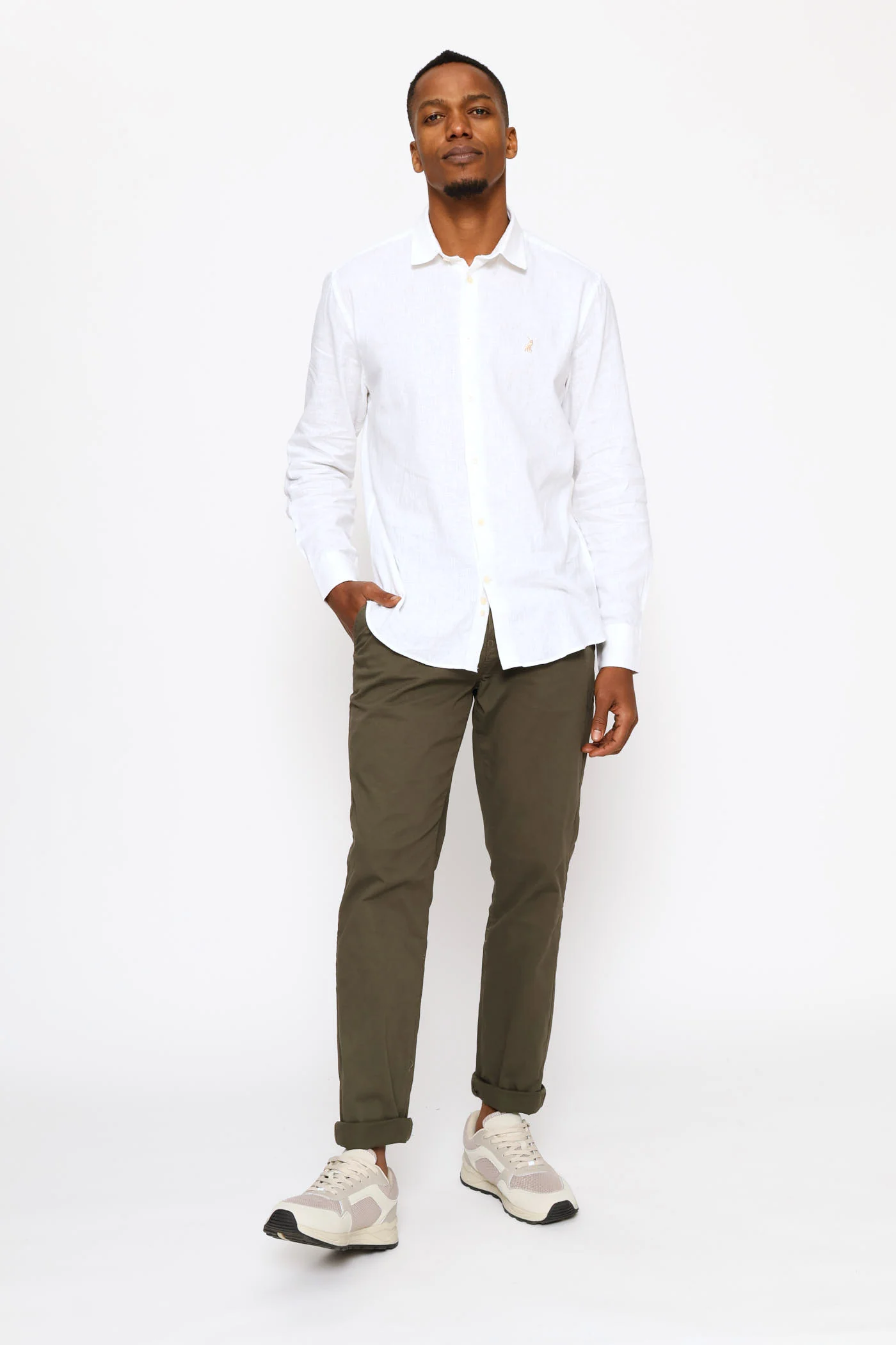 Lex Linen Shirt - White - Image 4