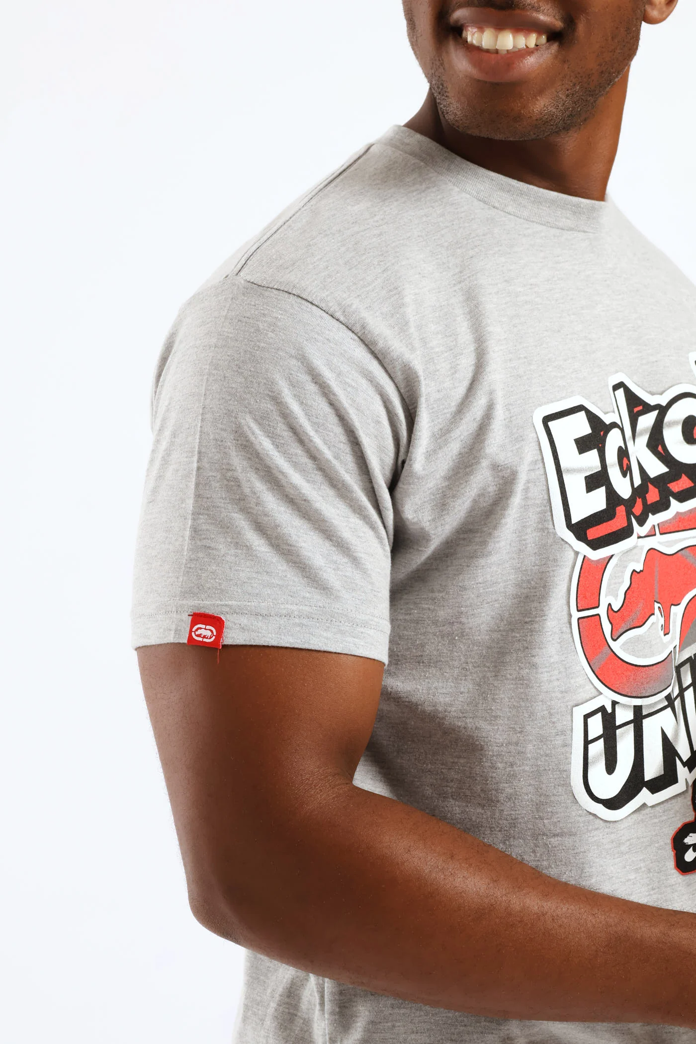 Lifted Logo Tee - Grey - Image 2