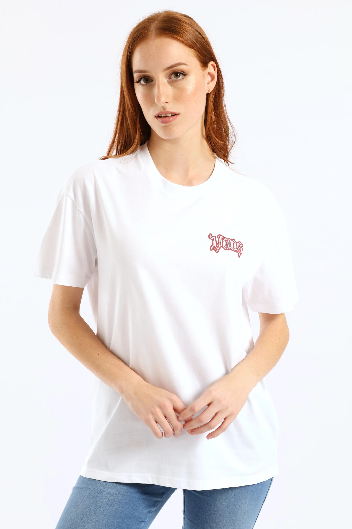 Lil Bear Oversized Tee - White - Image 2