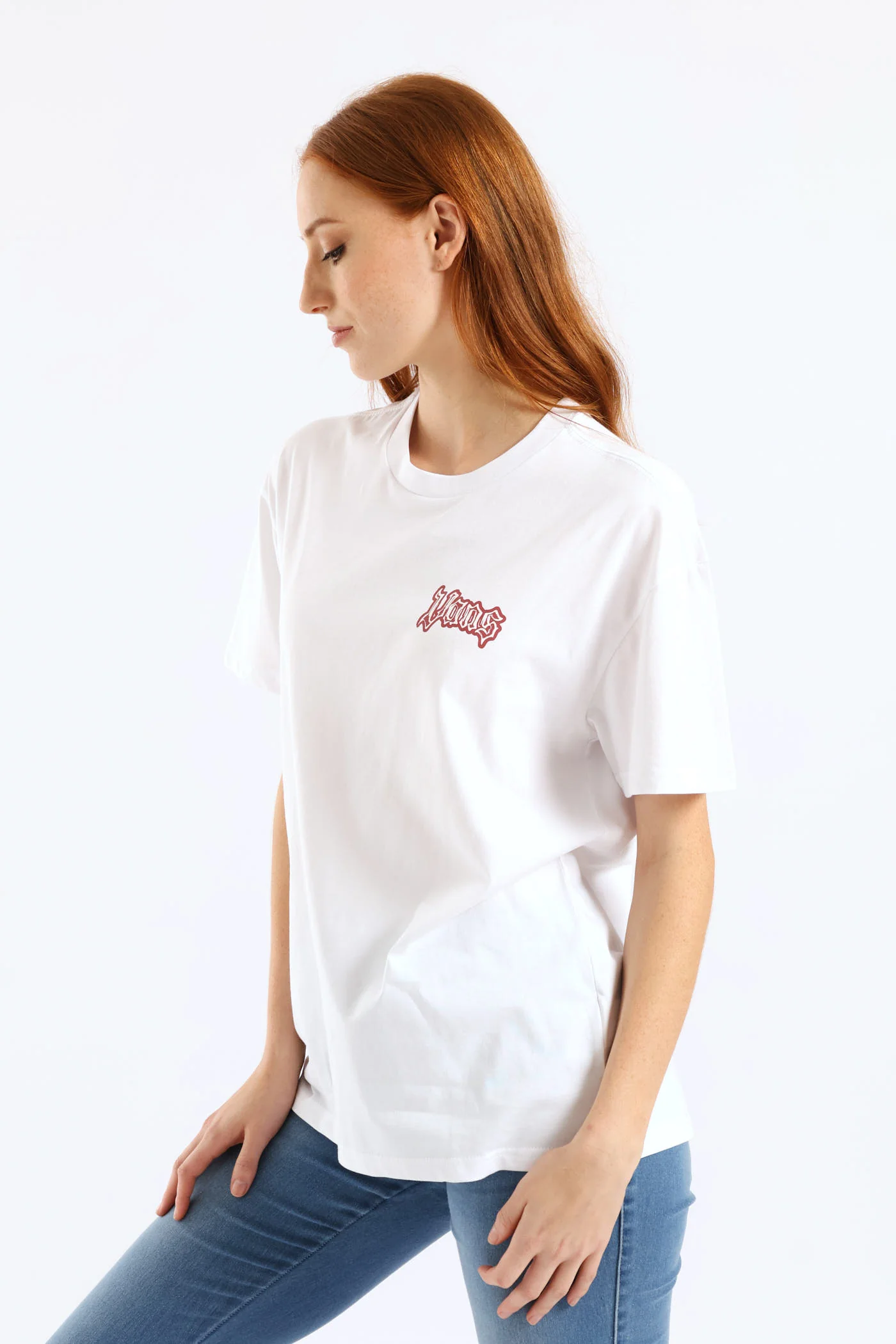 Lil Bear Oversized Tee - White - Image 4
