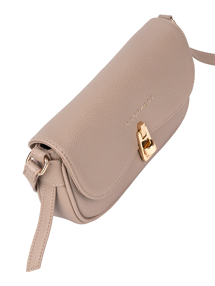 Lila Crossbody Sling Bag - Taupe - Image 4