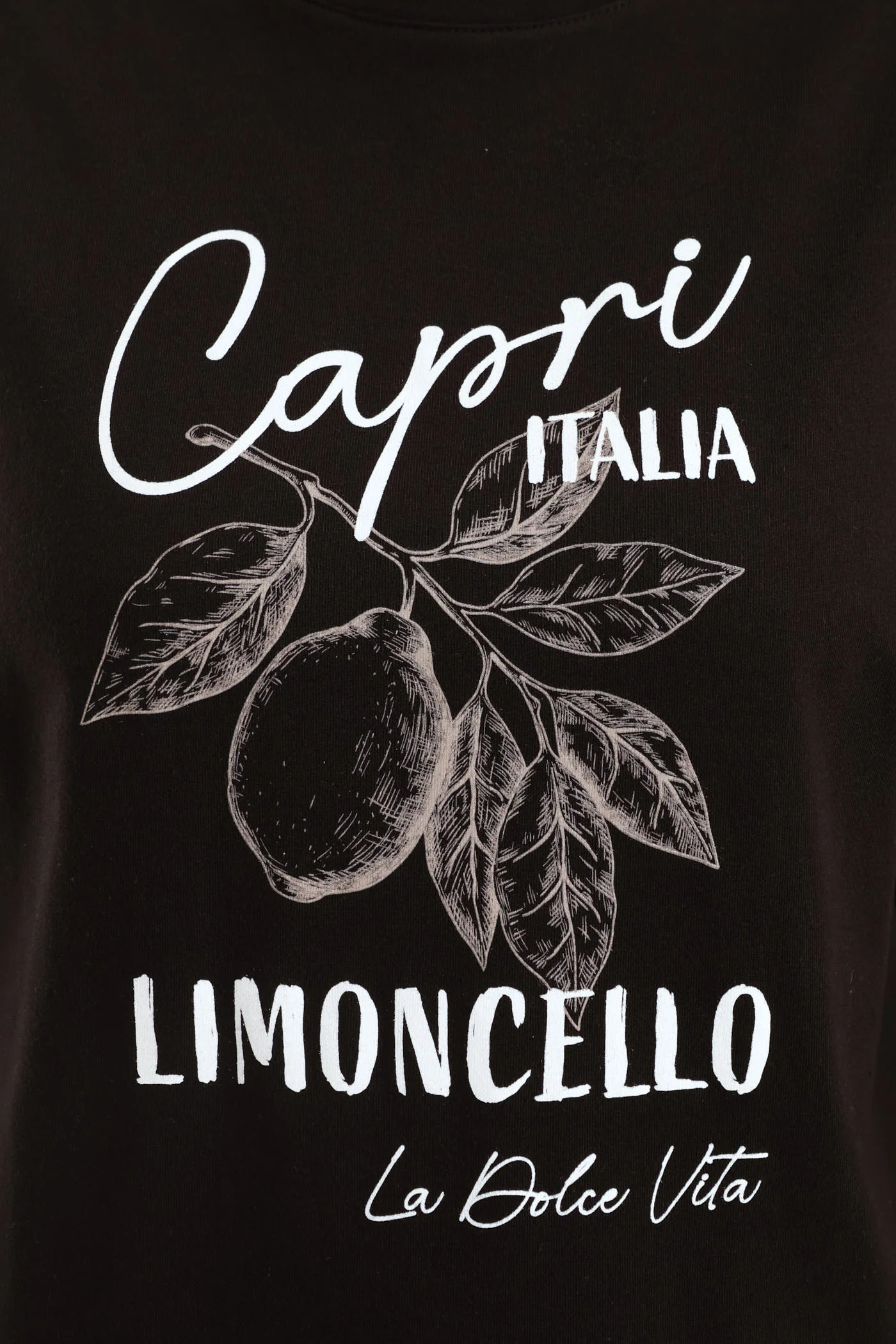 Limoncello Tee - Black - Image 4