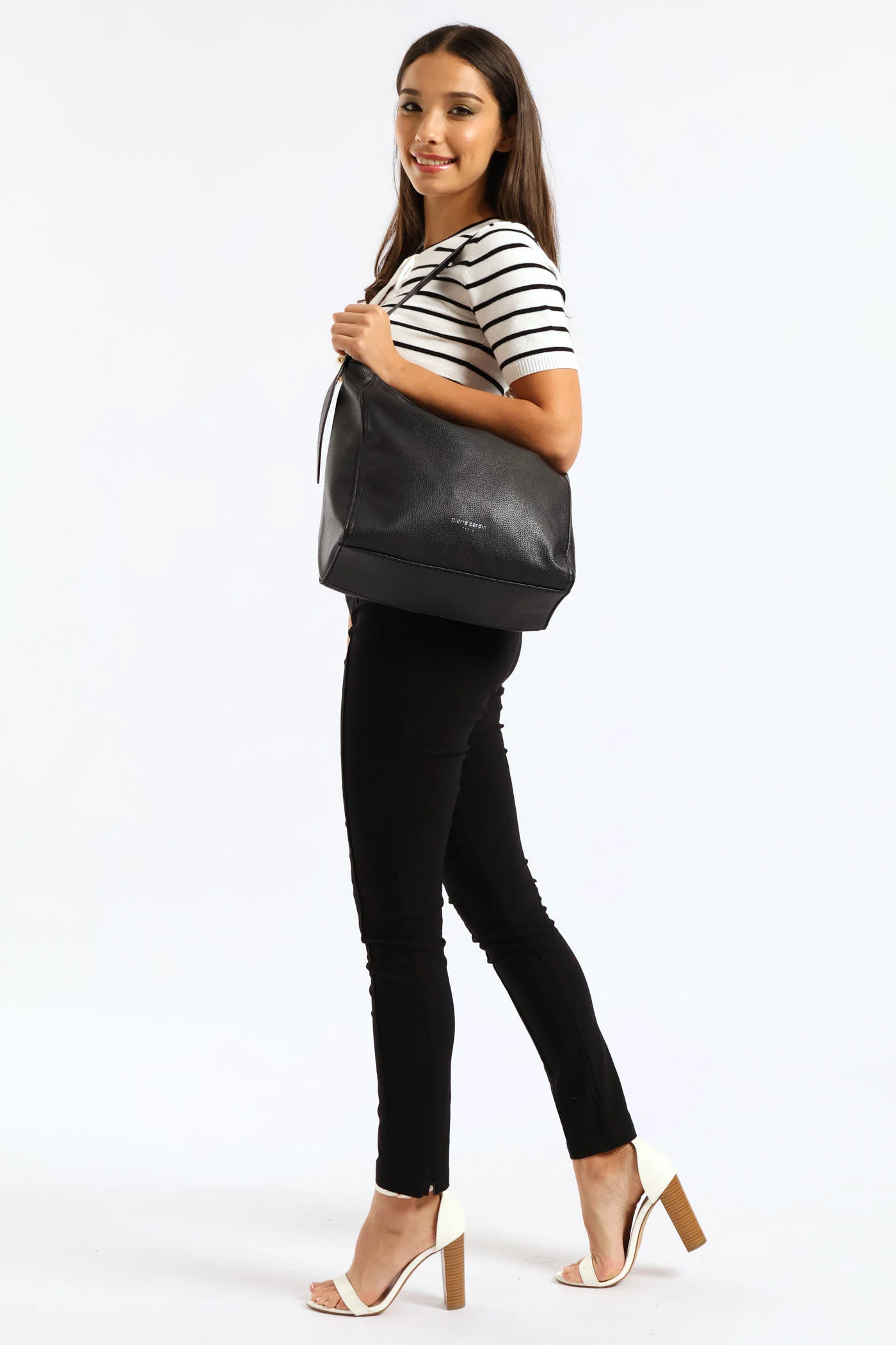 Lina Slouch Bag - Black - Image 2
