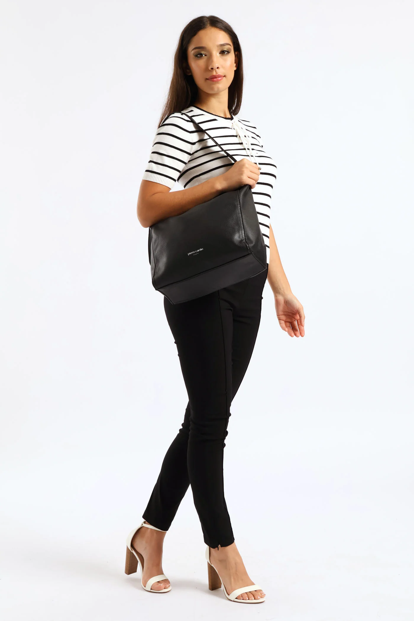 Lina Slouch Bag - Black - Image 6