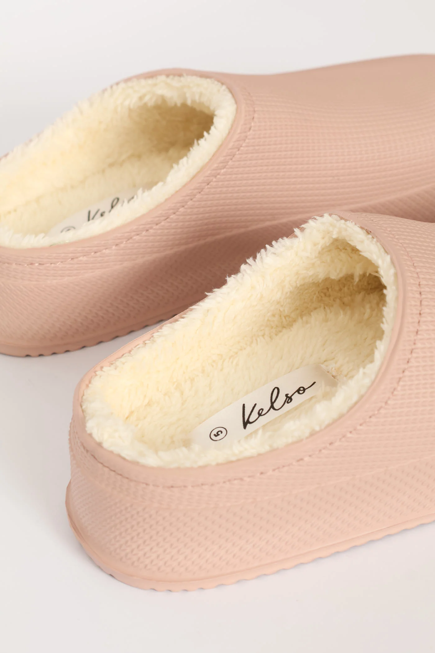 Lined Closed Toe Eva Clog - Blush - Image 2