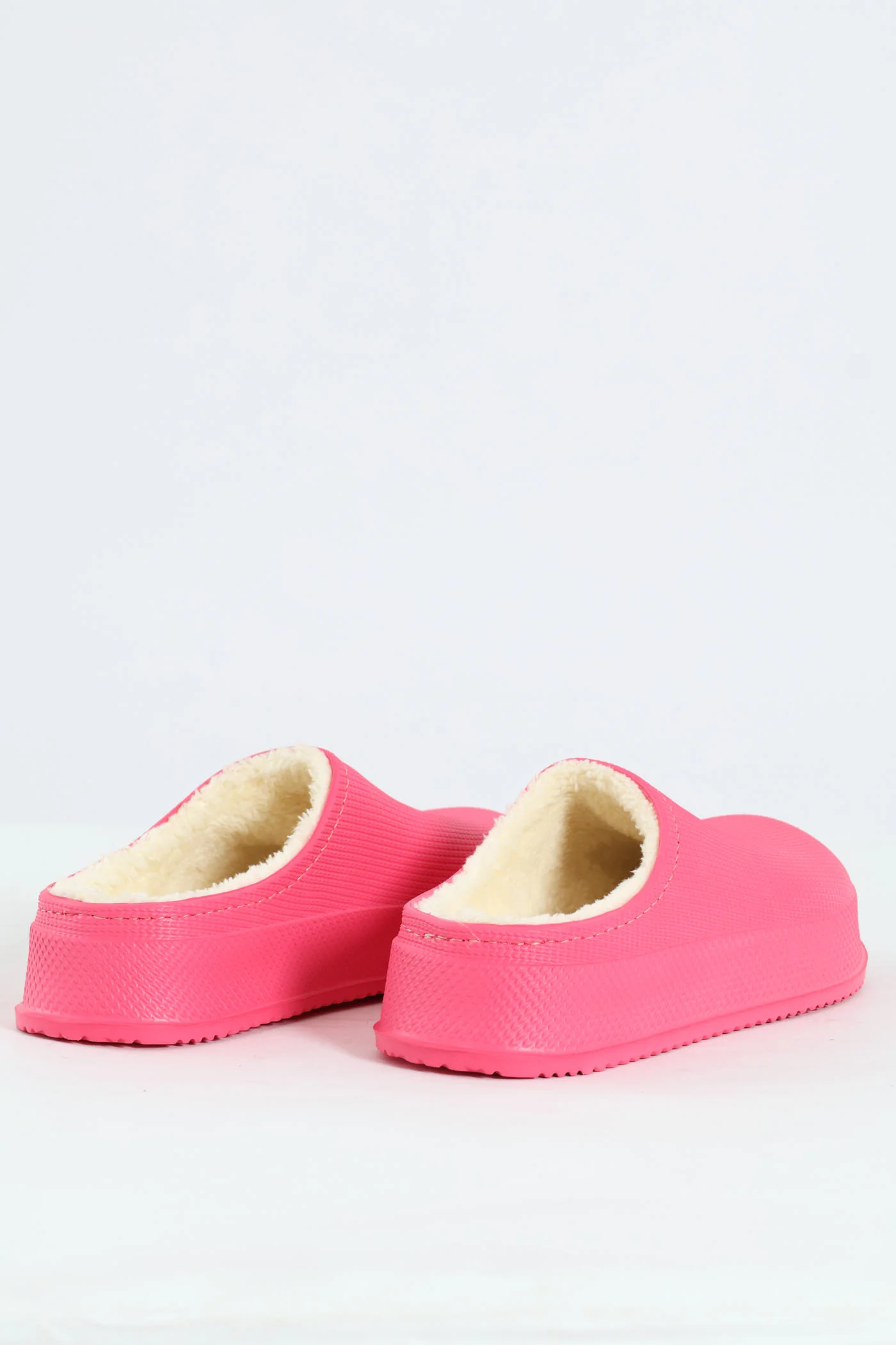 Lined Closed Toe Eva Clog - Cerise - Image 4
