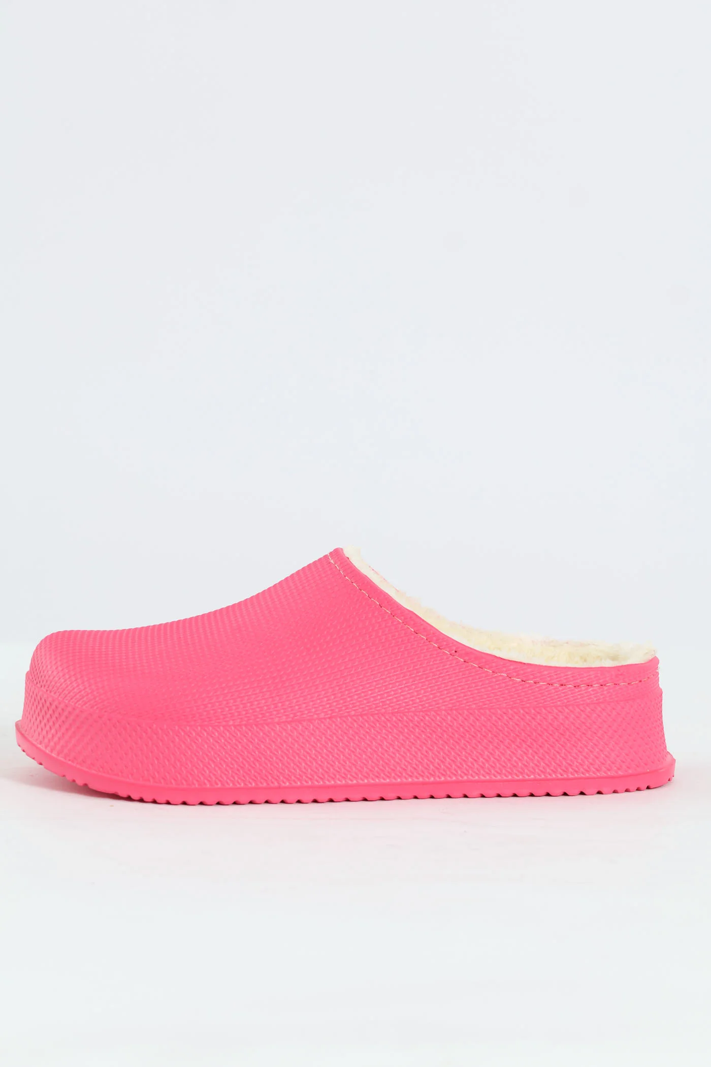 Lined Closed Toe Eva Clog - Cerise - Image 5