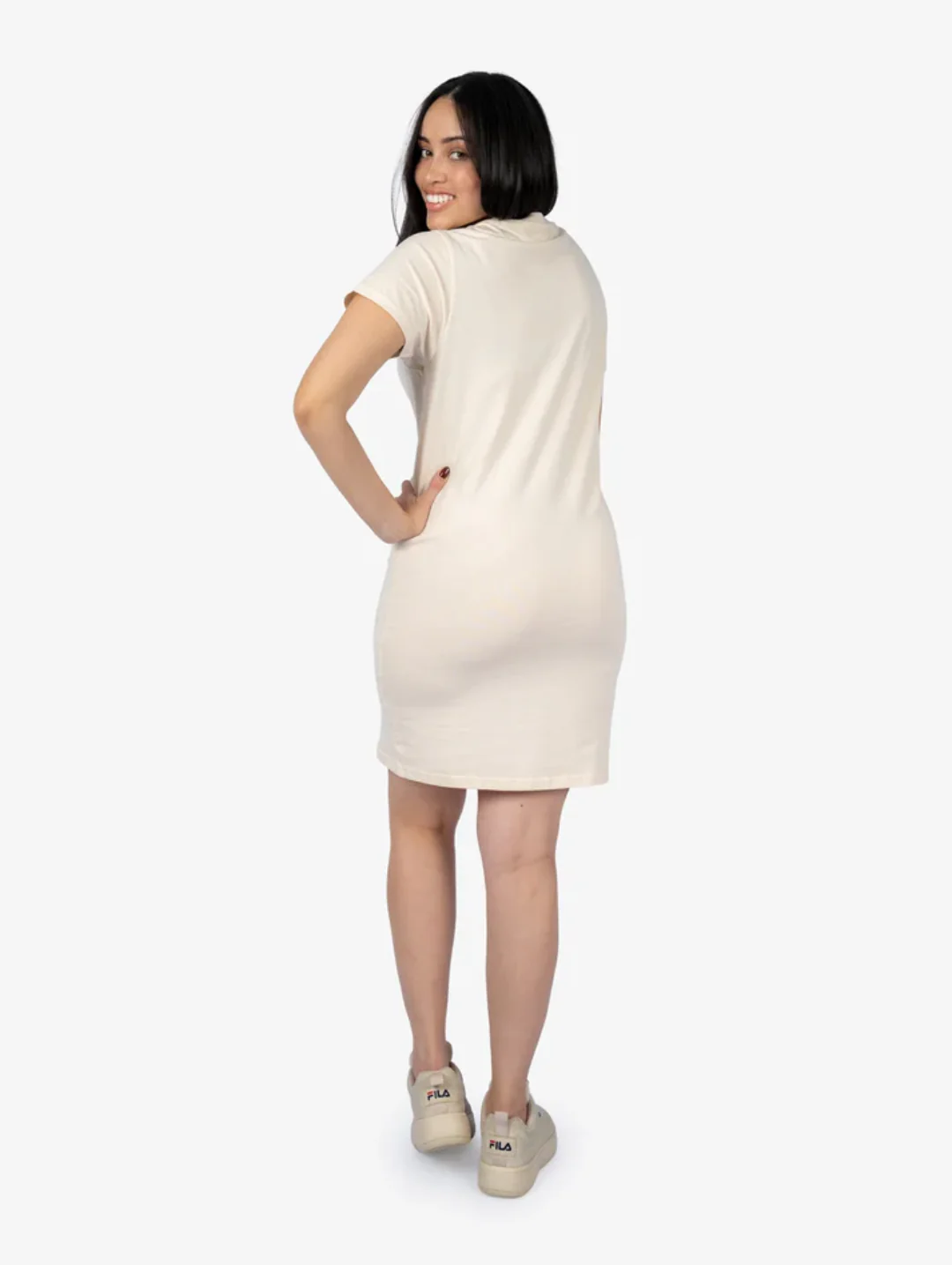 Liya Dress - Taupe - Image 3
