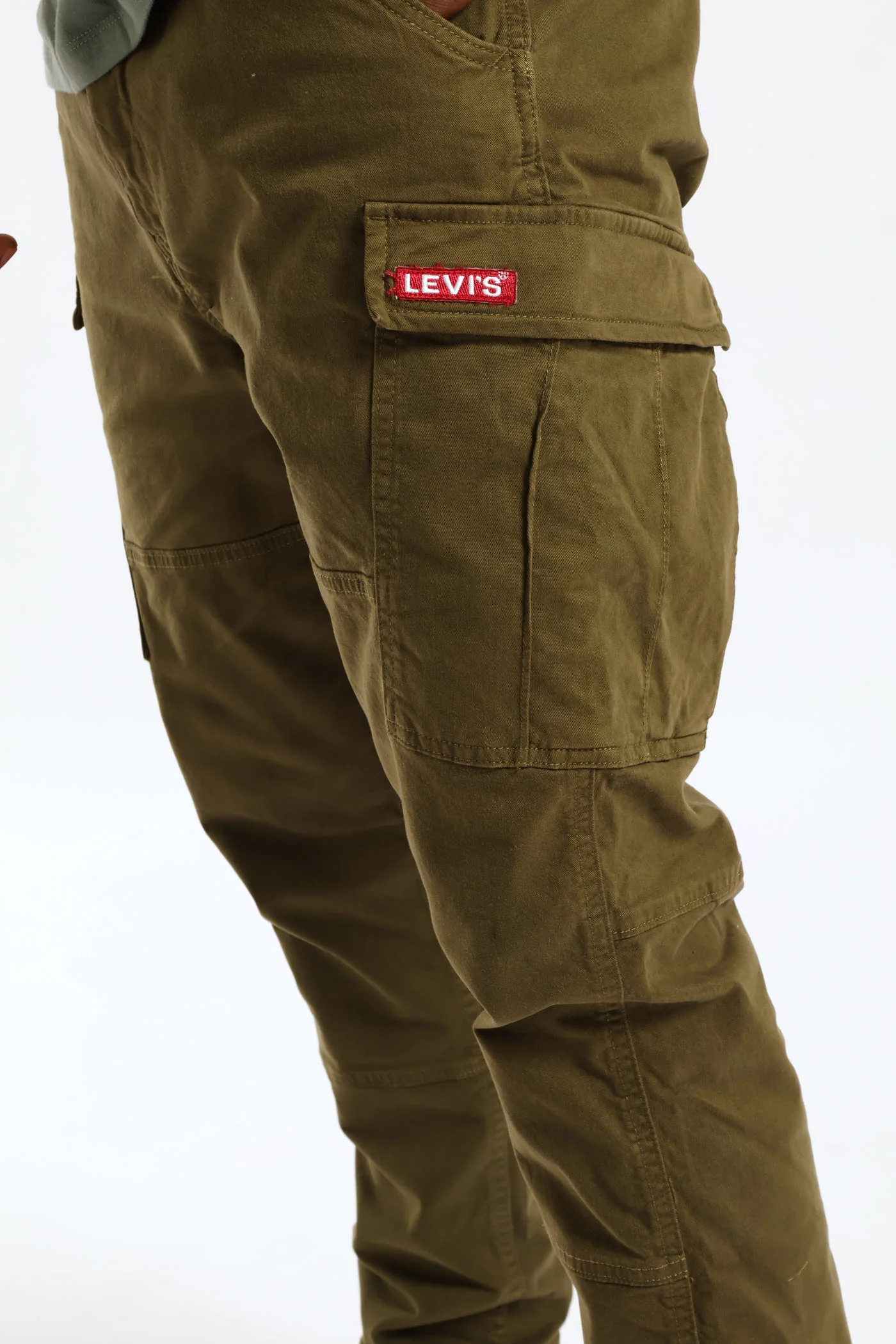 Lo-Ball Cargo Pant - Olive - Image 2
