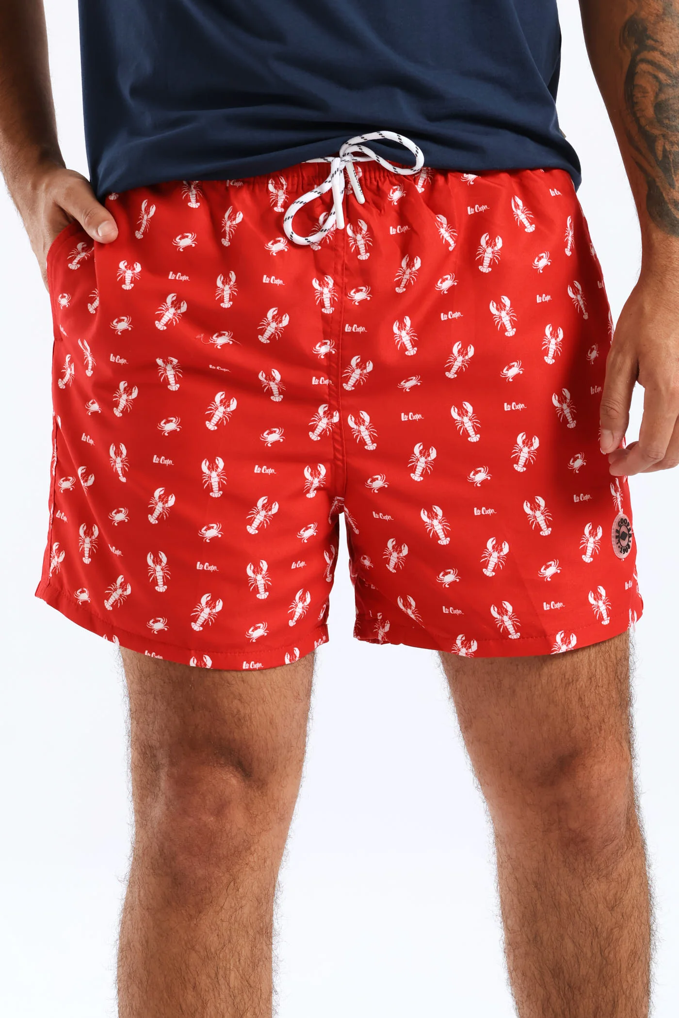 Lobster Swim Short - Red - Image 3