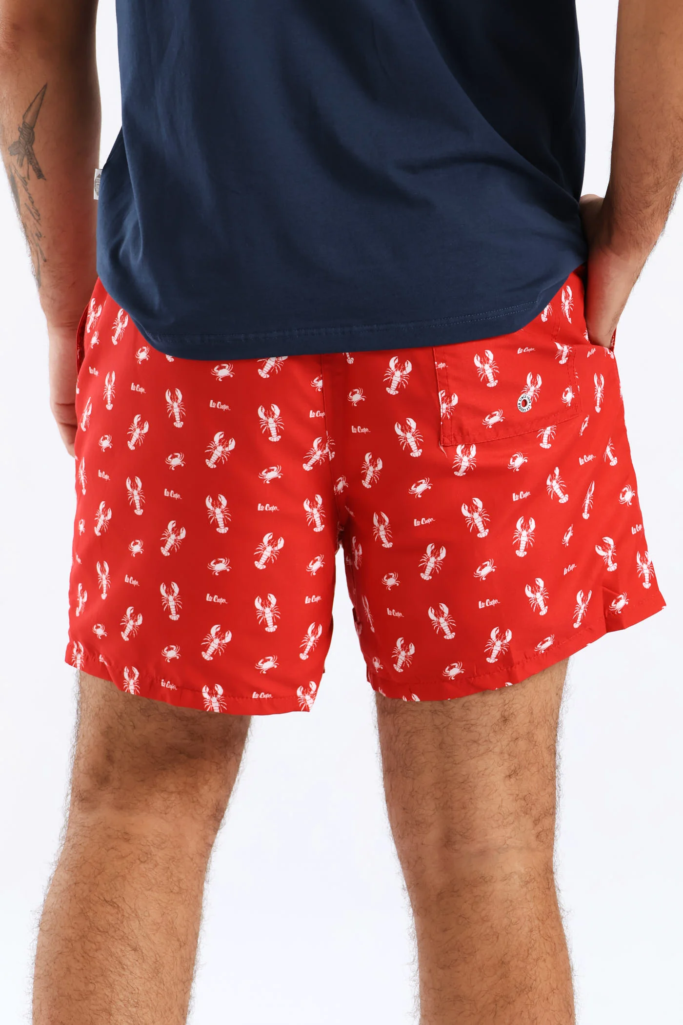 Lobster Swim Short - Red - Image 5