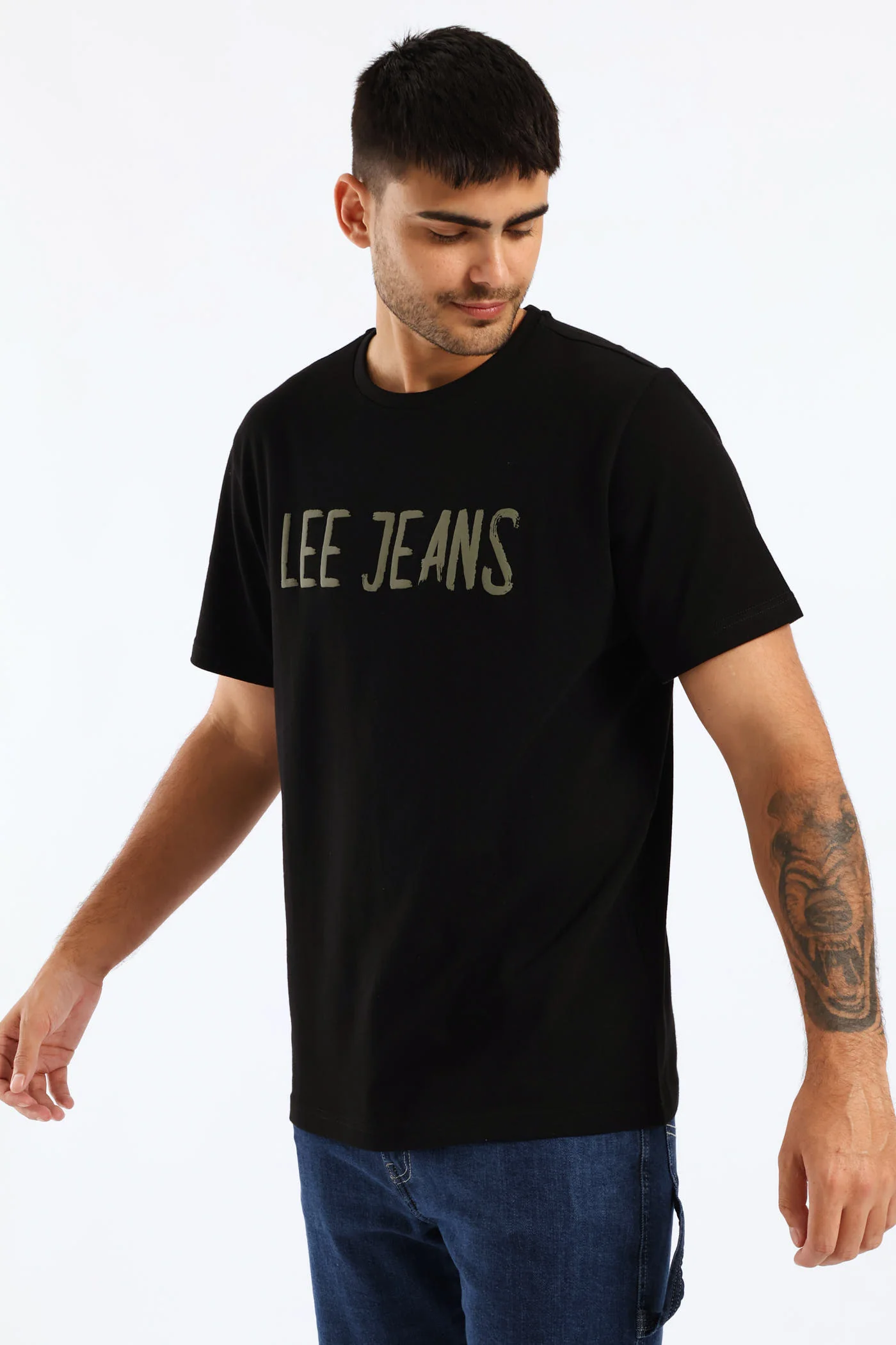 Local Puff Tee - Black - Image 3