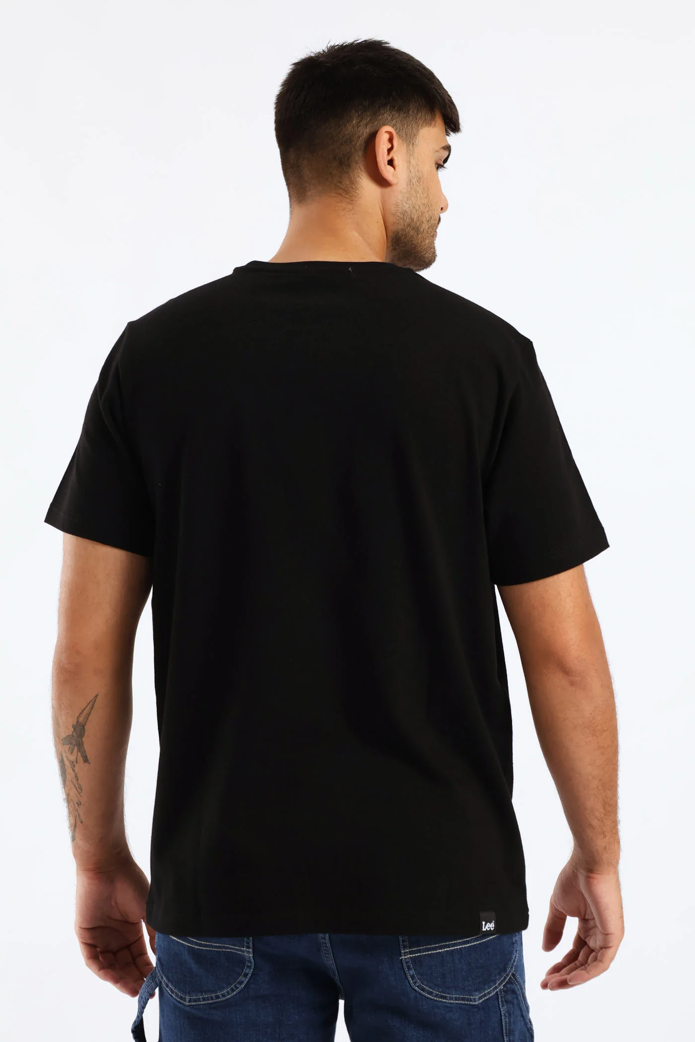 Local Puff Tee - Black - Image 4