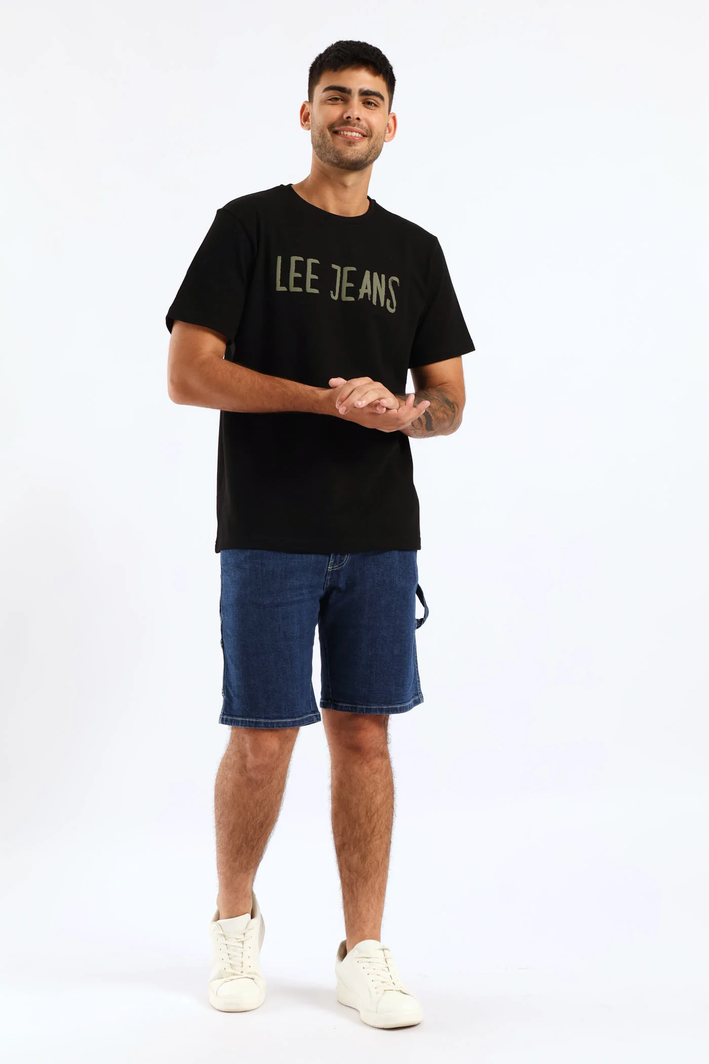 Local Puff Tee - Black - Image 5