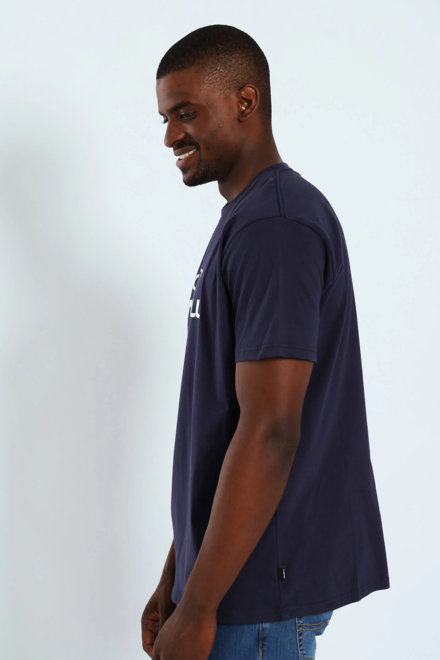 Locked Up Tee - Navy - Image 2