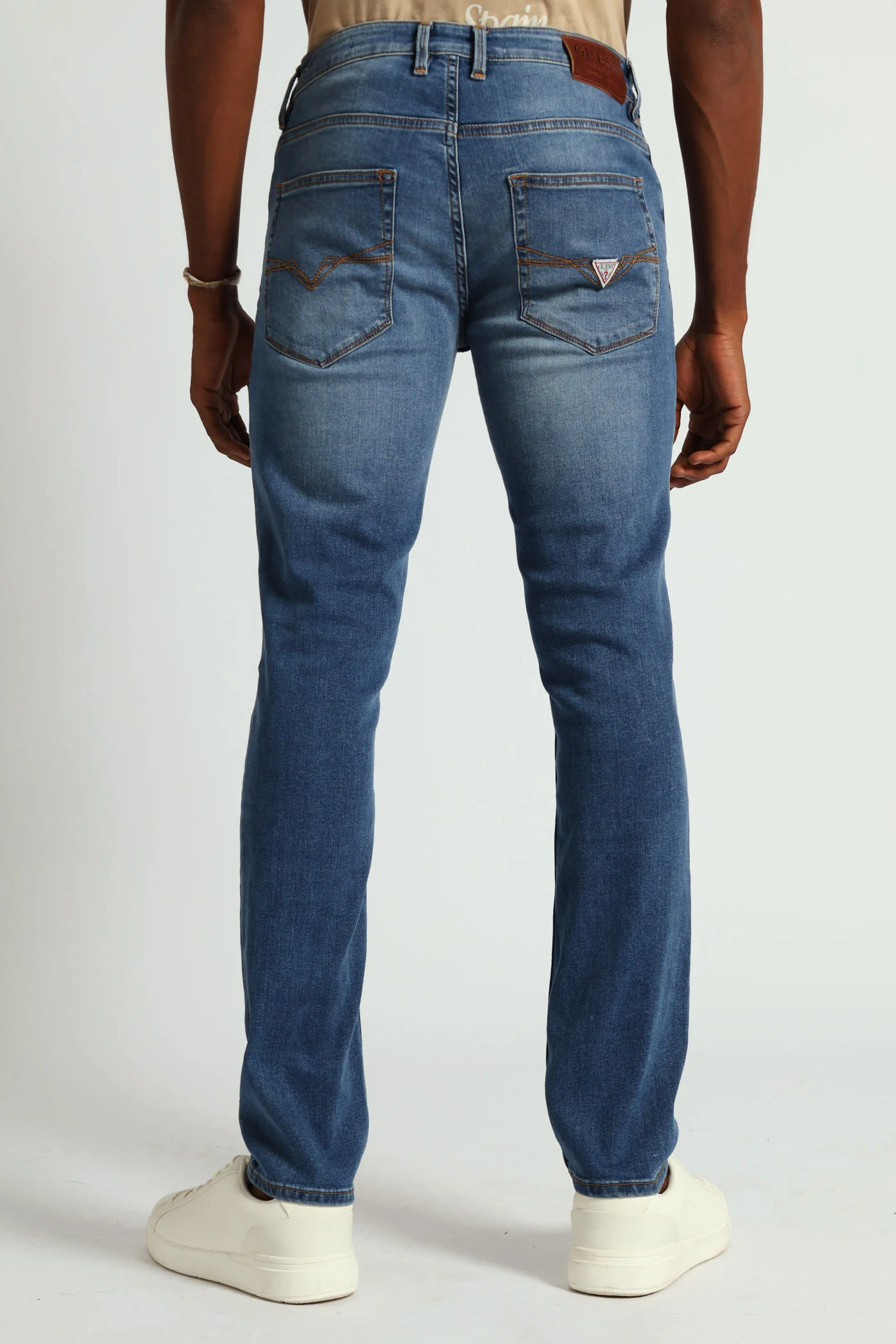 Logan Skinny Denim - Light Stonewash - Image 4