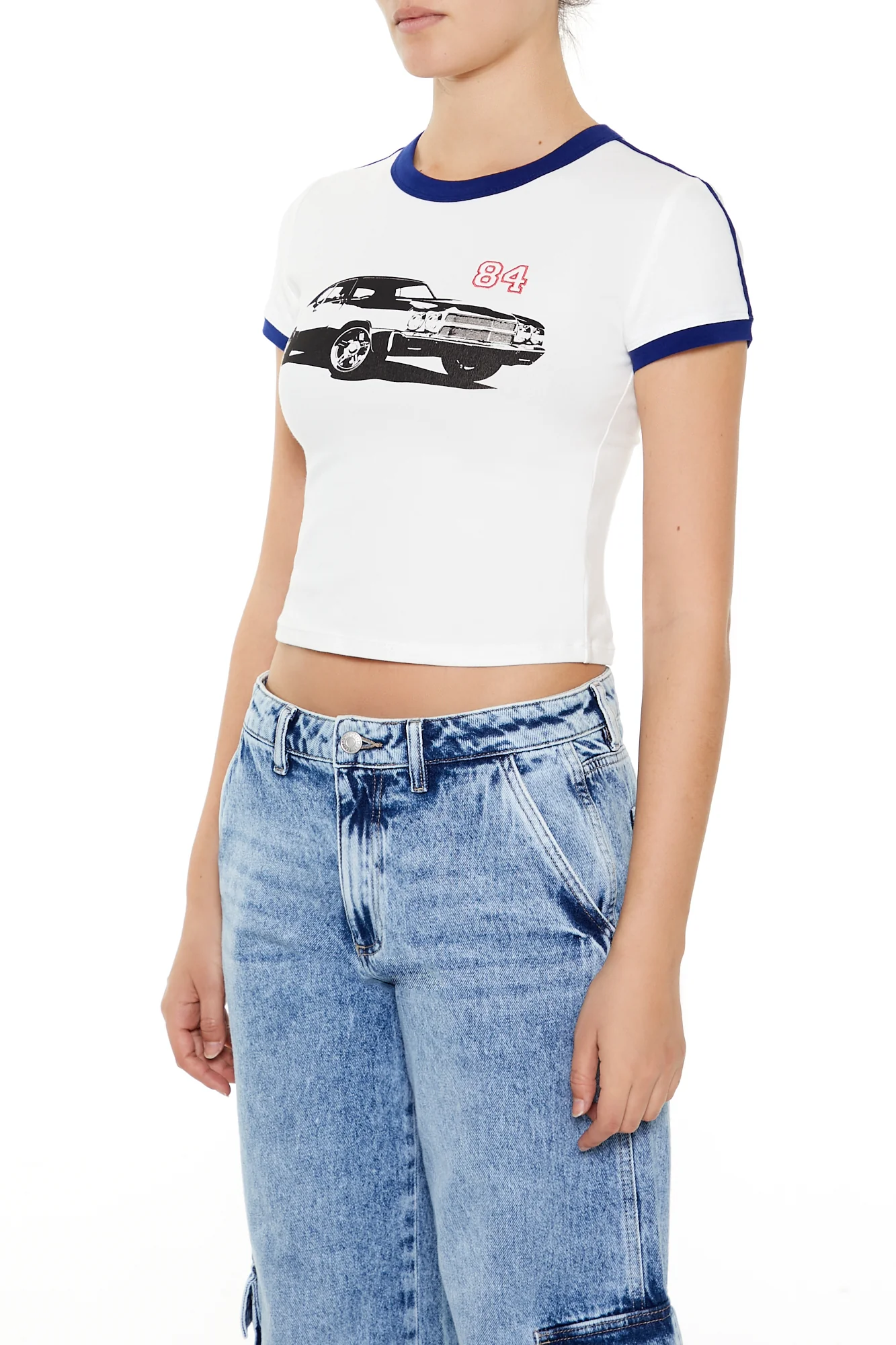 Logo Baby Tee - White - Image 3