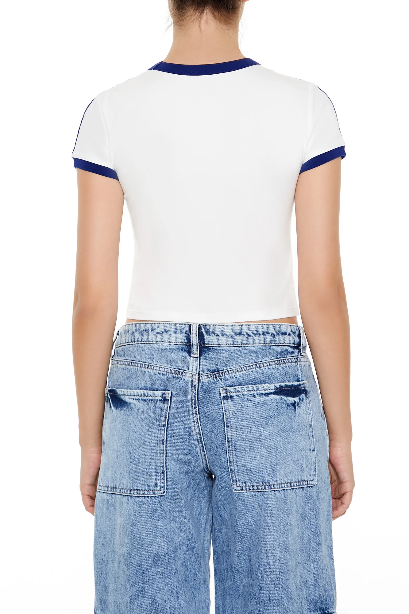 Logo Baby Tee - White - Image 4