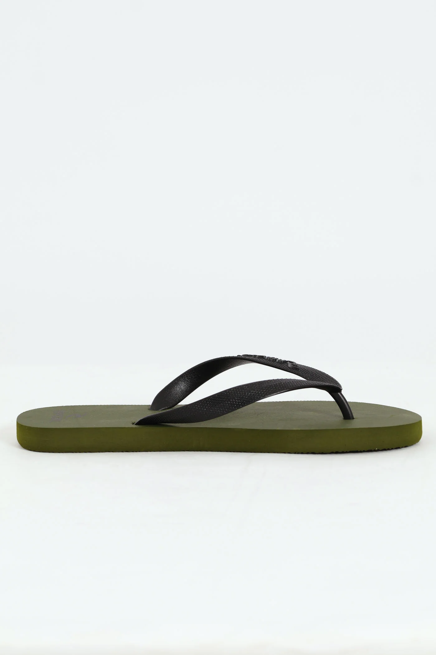 Logo Bloom Open Toe Flip Flop - Olive - Image 4