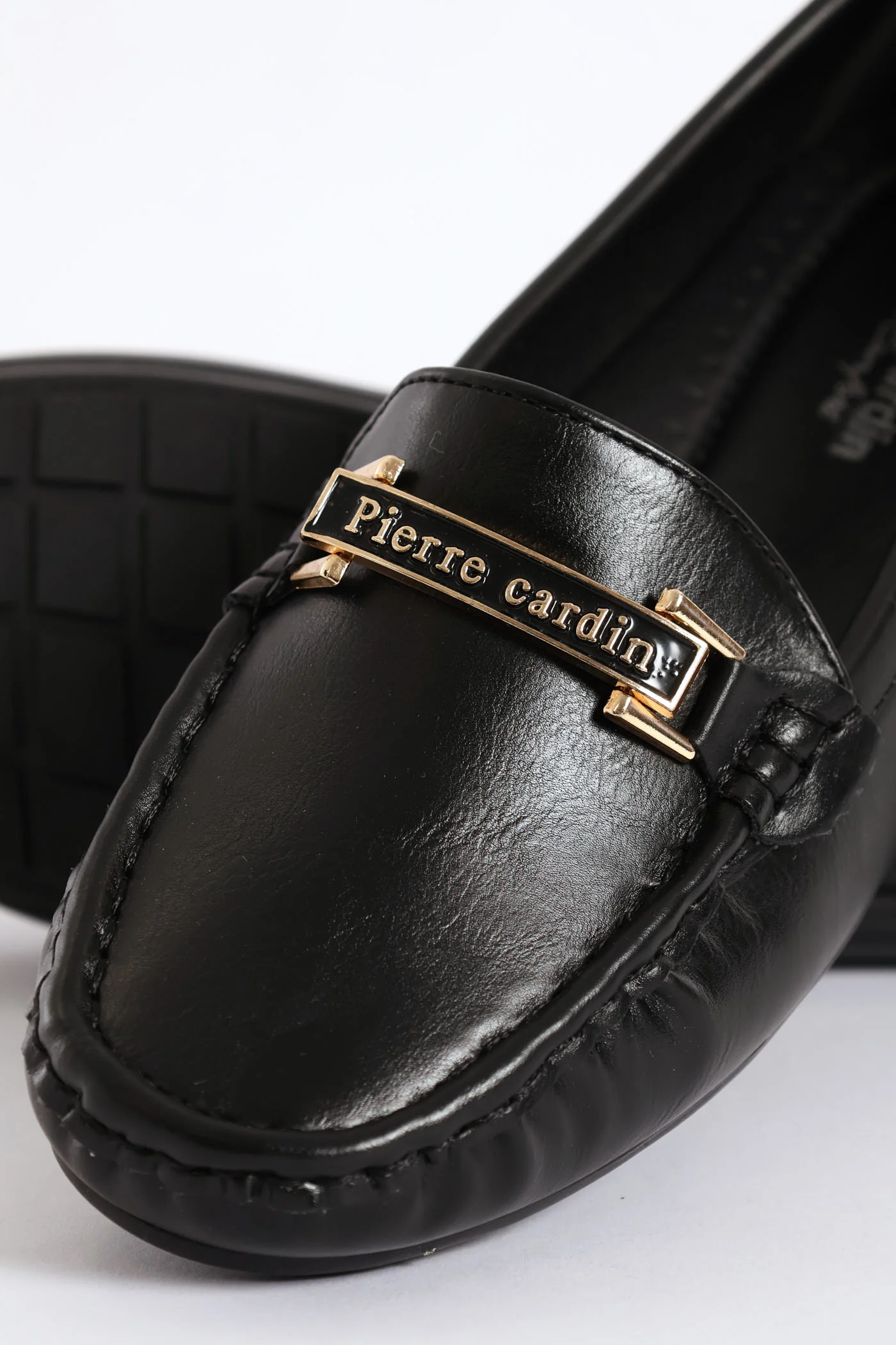 Logo Buckle Fashion Loafer - Black - Image 2