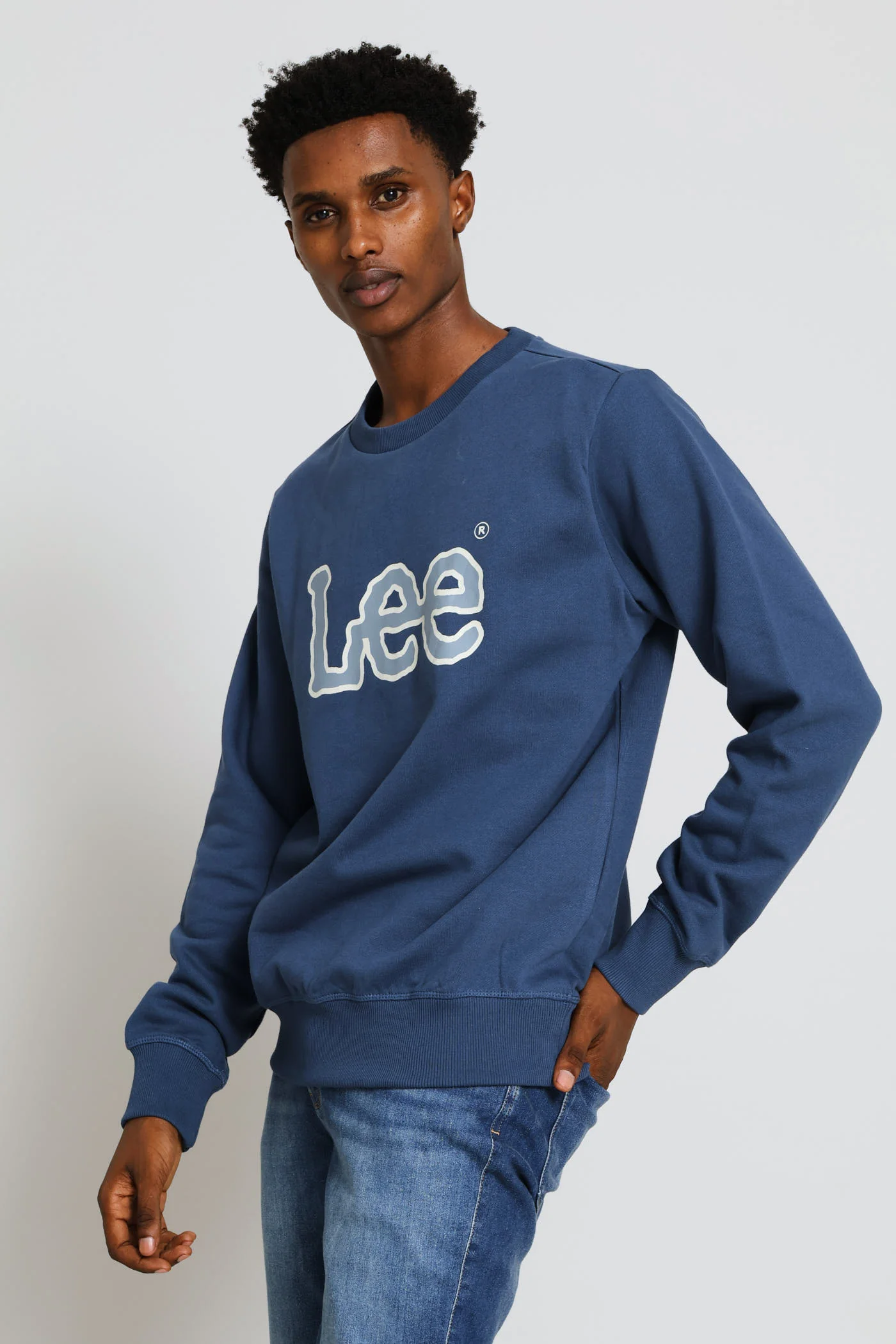 Logo Crew Top - Blue - Image 2