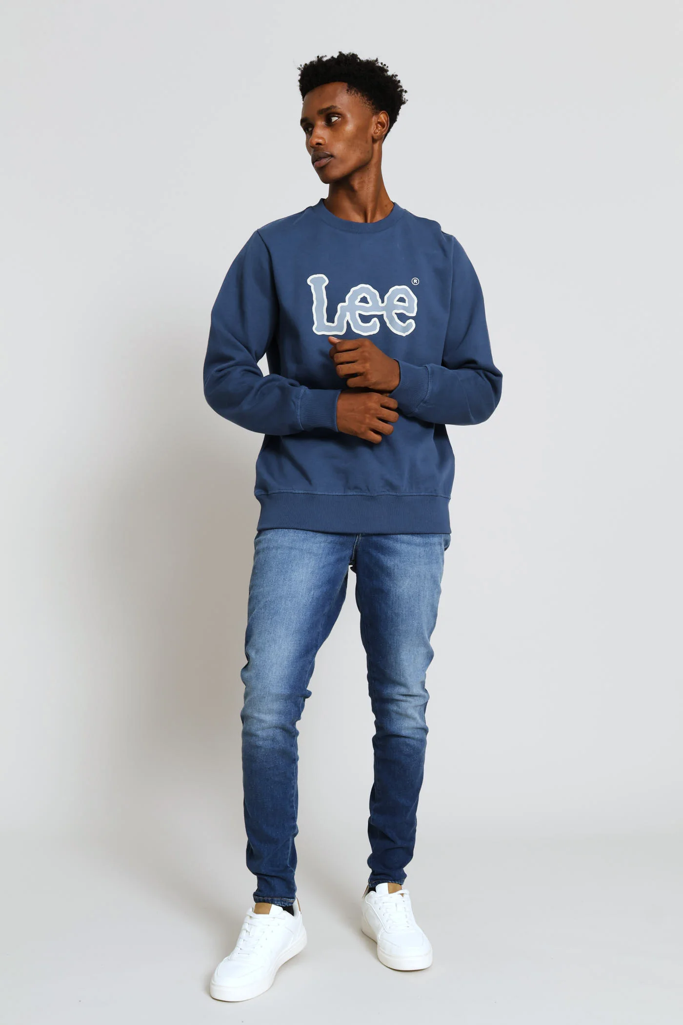 Logo Crew Top - Blue - Image 5