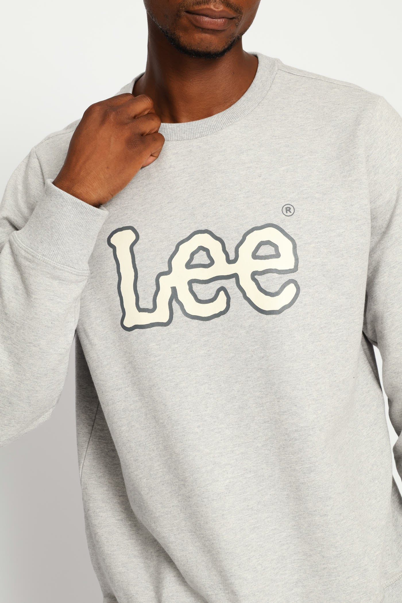 Logo Crew Top - Light Grey - Image 2