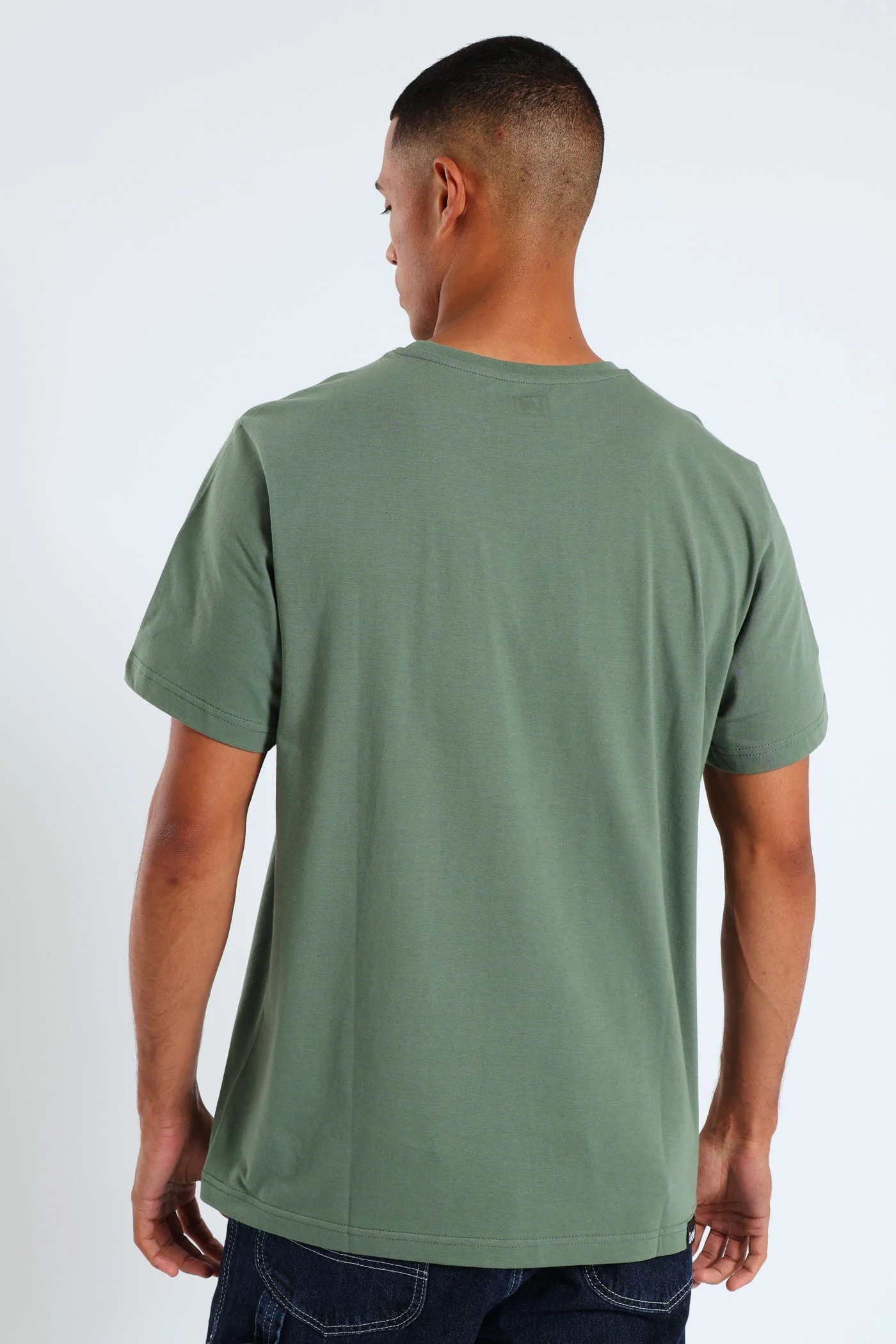 Logo Print Tee - Green - Image 4
