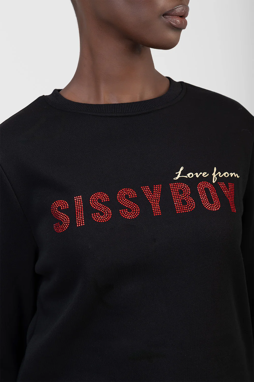 Logo Sweat Top With Bling & Foil Branding - Image 2