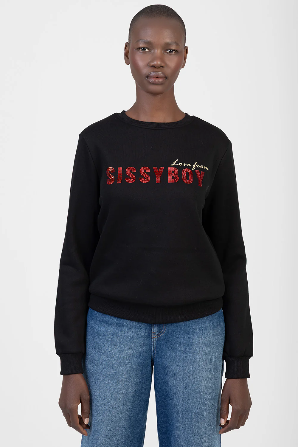 Logo Sweat Top With Bling & Foil Branding - Image 4