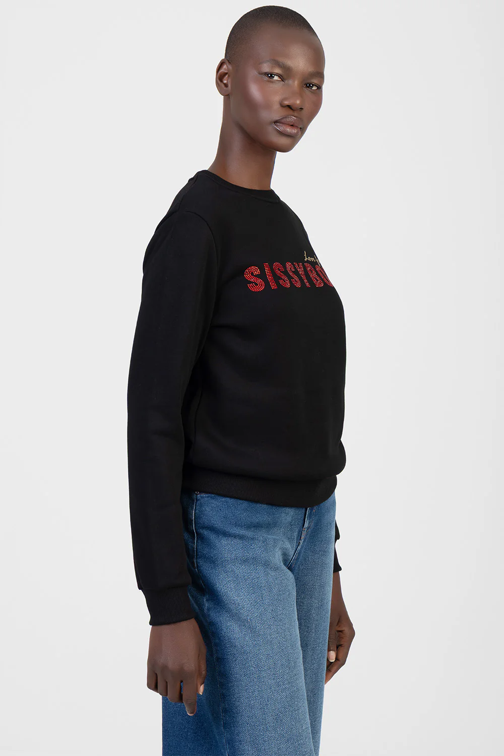 Logo Sweat Top With Bling & Foil Branding - Image 5