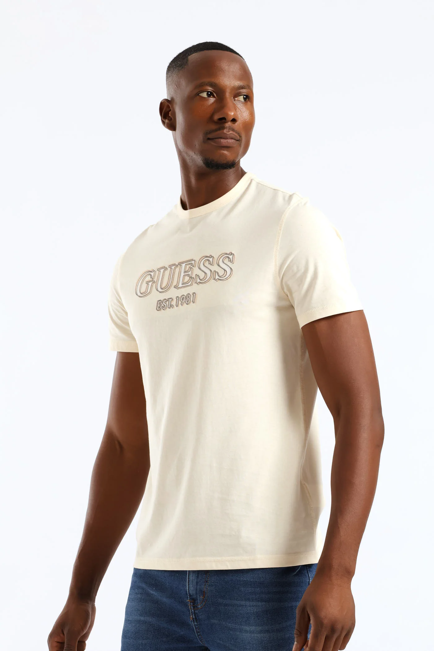 Logo Tee - Off White - Image 3