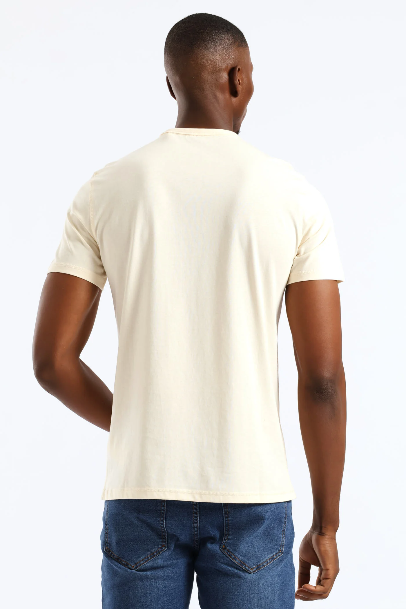 Logo Tee - Off White - Image 4
