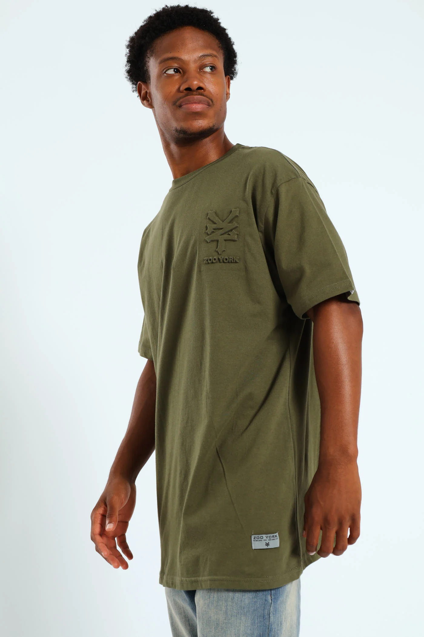 Logo Tee - Olive - Image 3