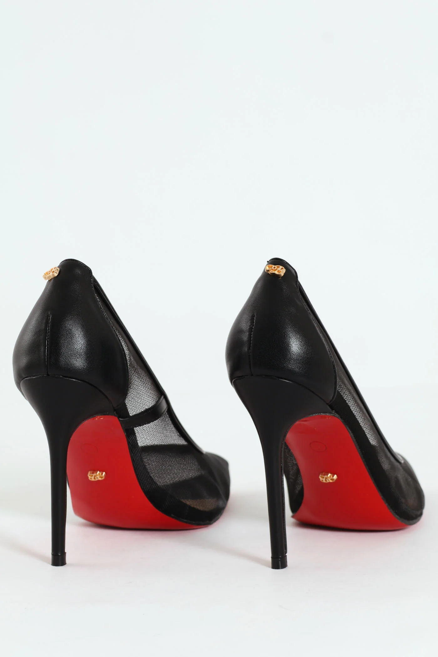 Lola 46 Mesh Court Stiletto - Black - Image 5