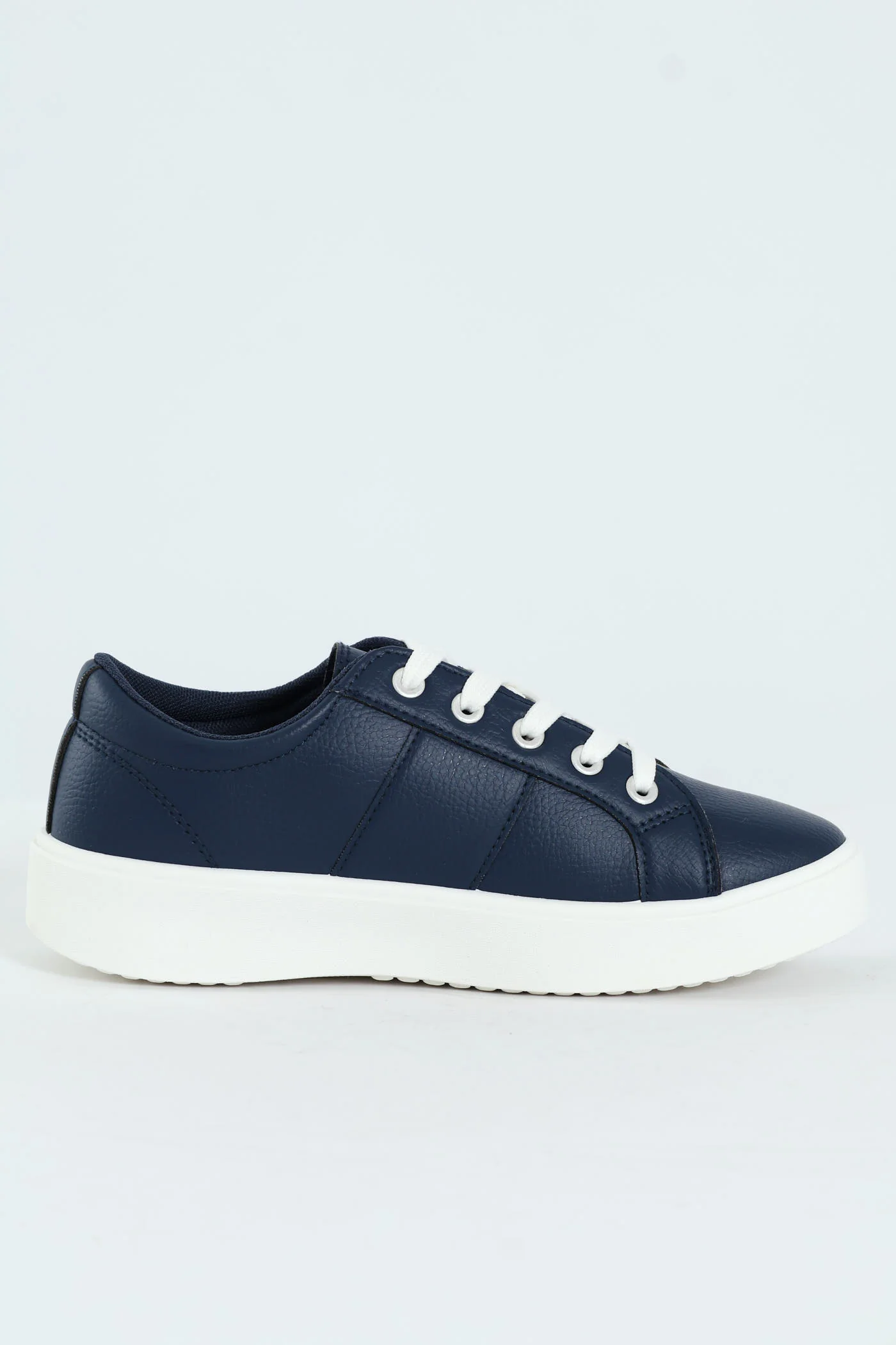 Lola Platform Sneaker - Navy - Image 4