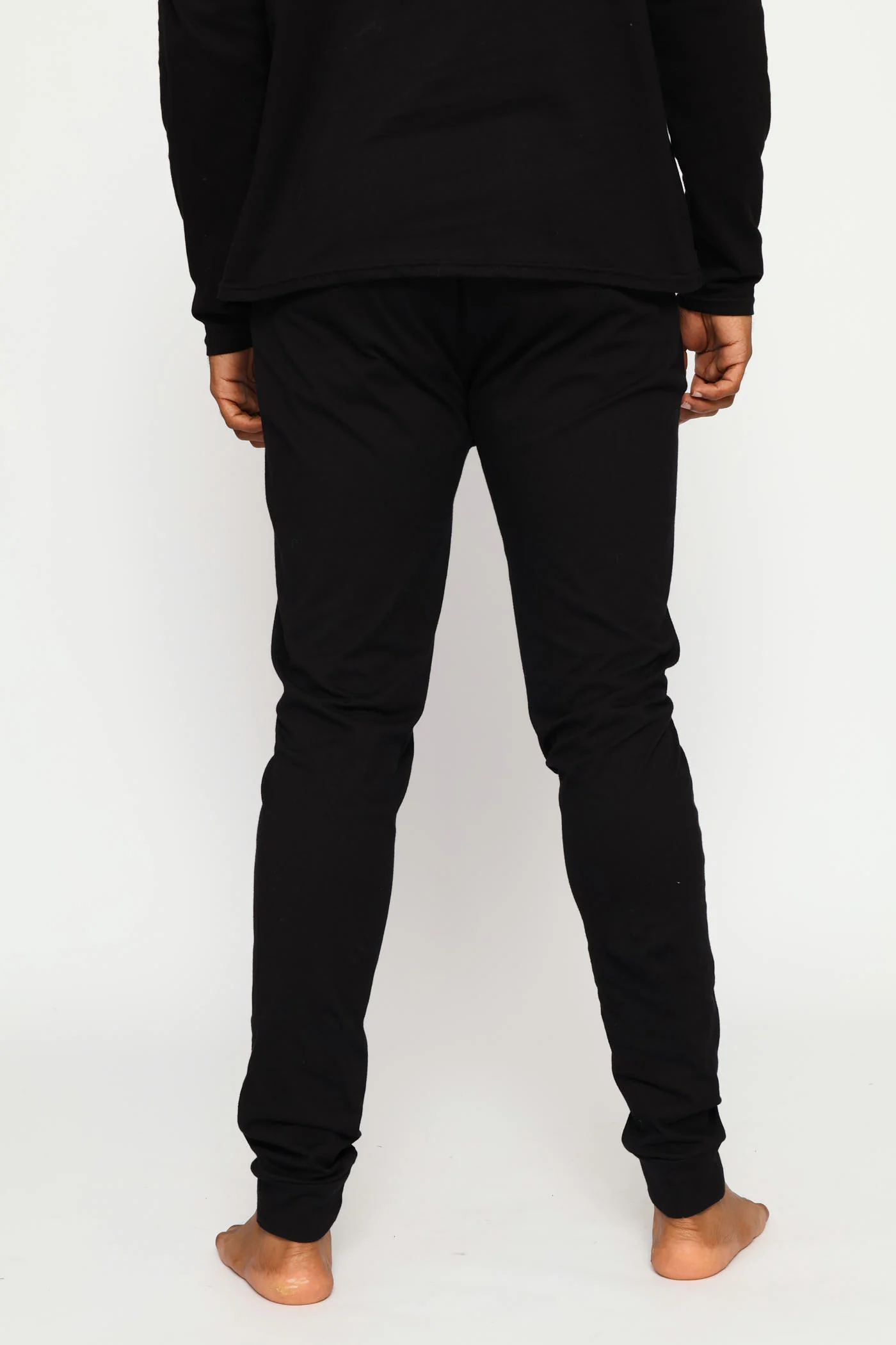 Long John Cotton Thermal - Black - Image 4