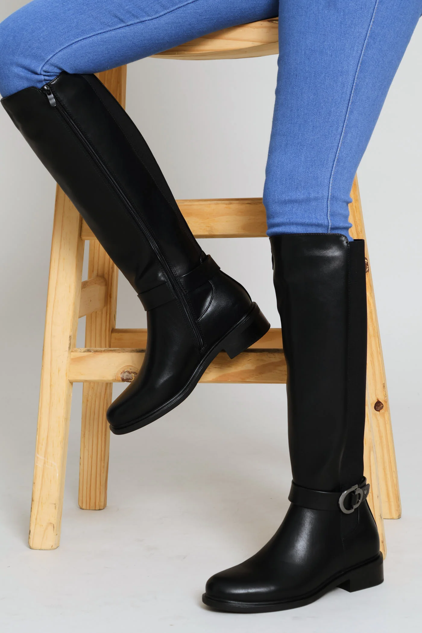 Long Rider Boot - Black - Image 2