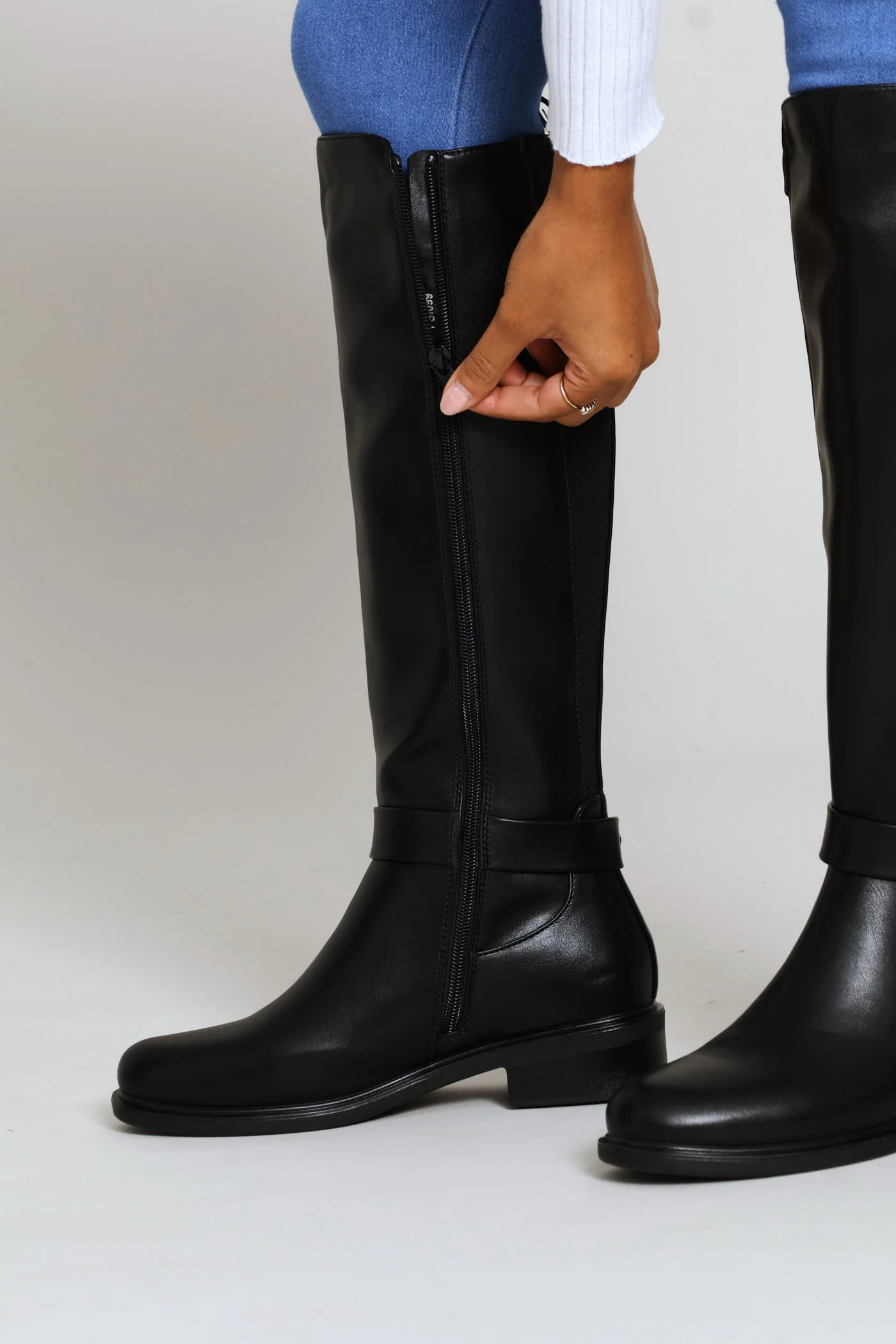 Long Rider Boot - Black - Image 5