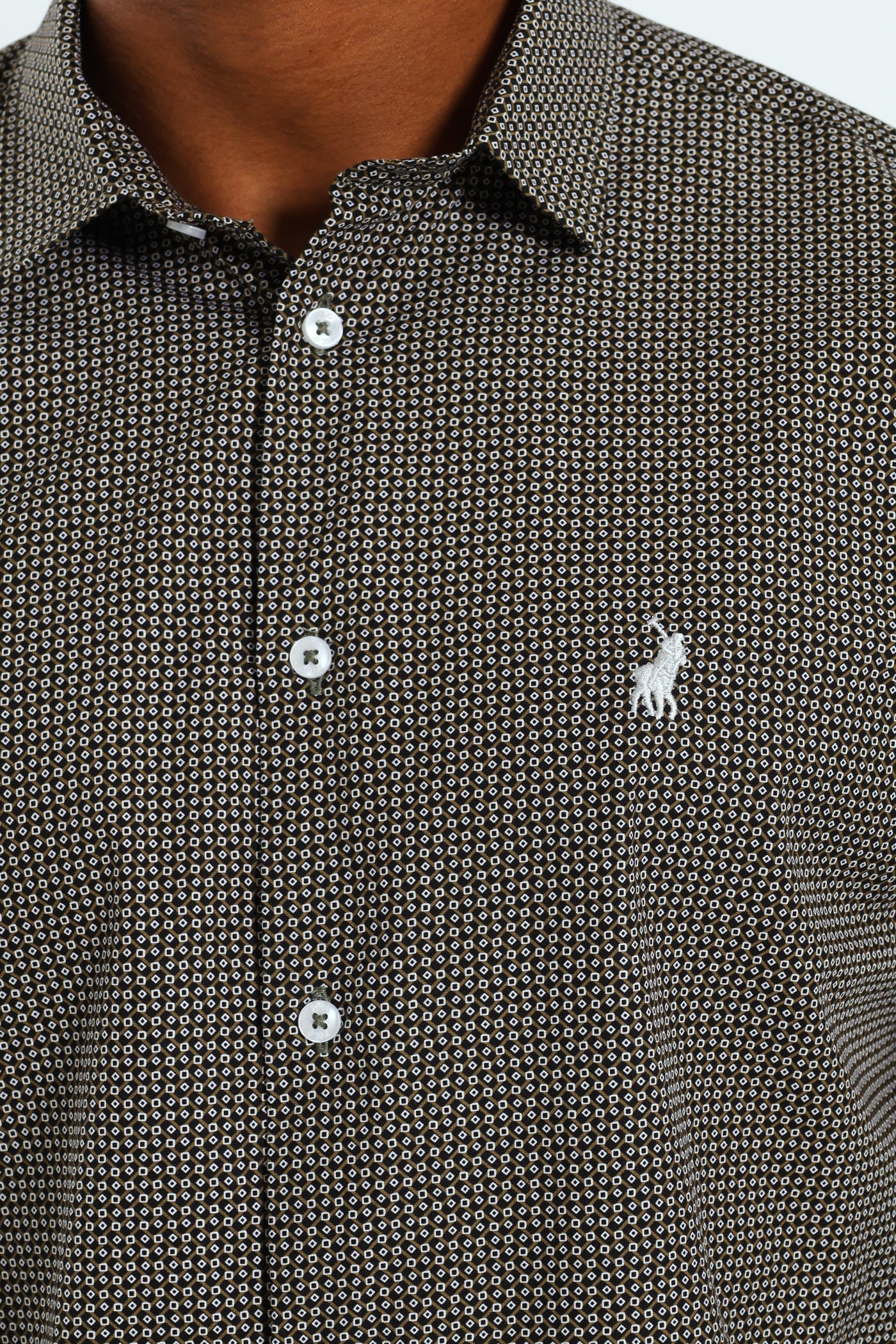 Long Sleeve Ares Shirt - Brown - Image 5